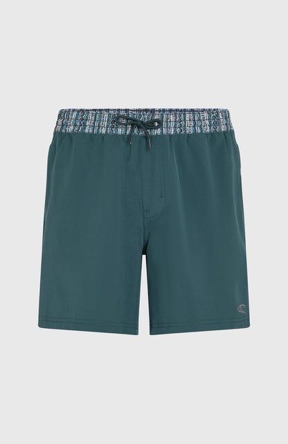 Pocket Print 16'' Swim Shorts Men - Alma Steel