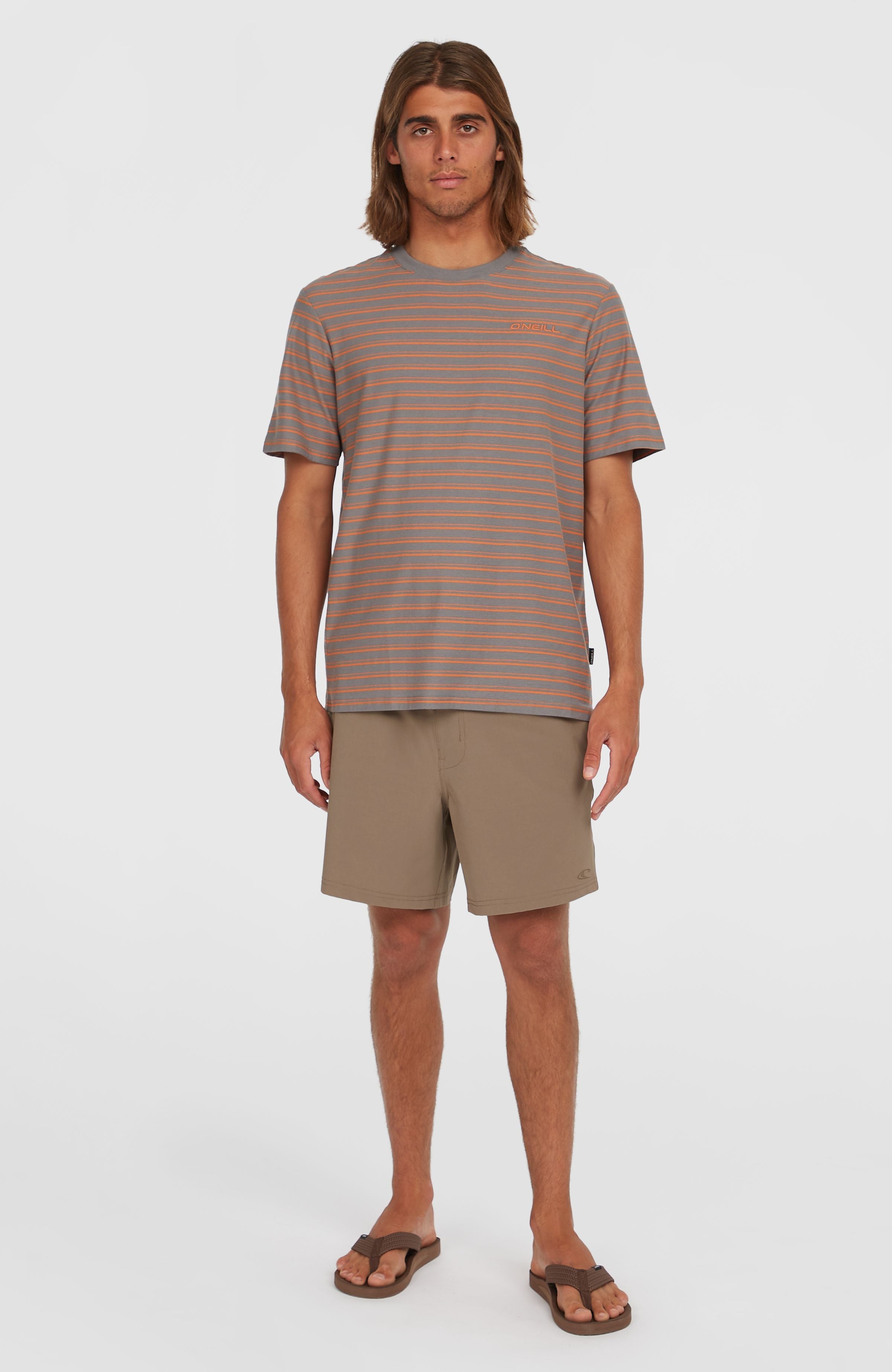Pocket Print 16'' Swim Shorts Men - Pure Cashmere