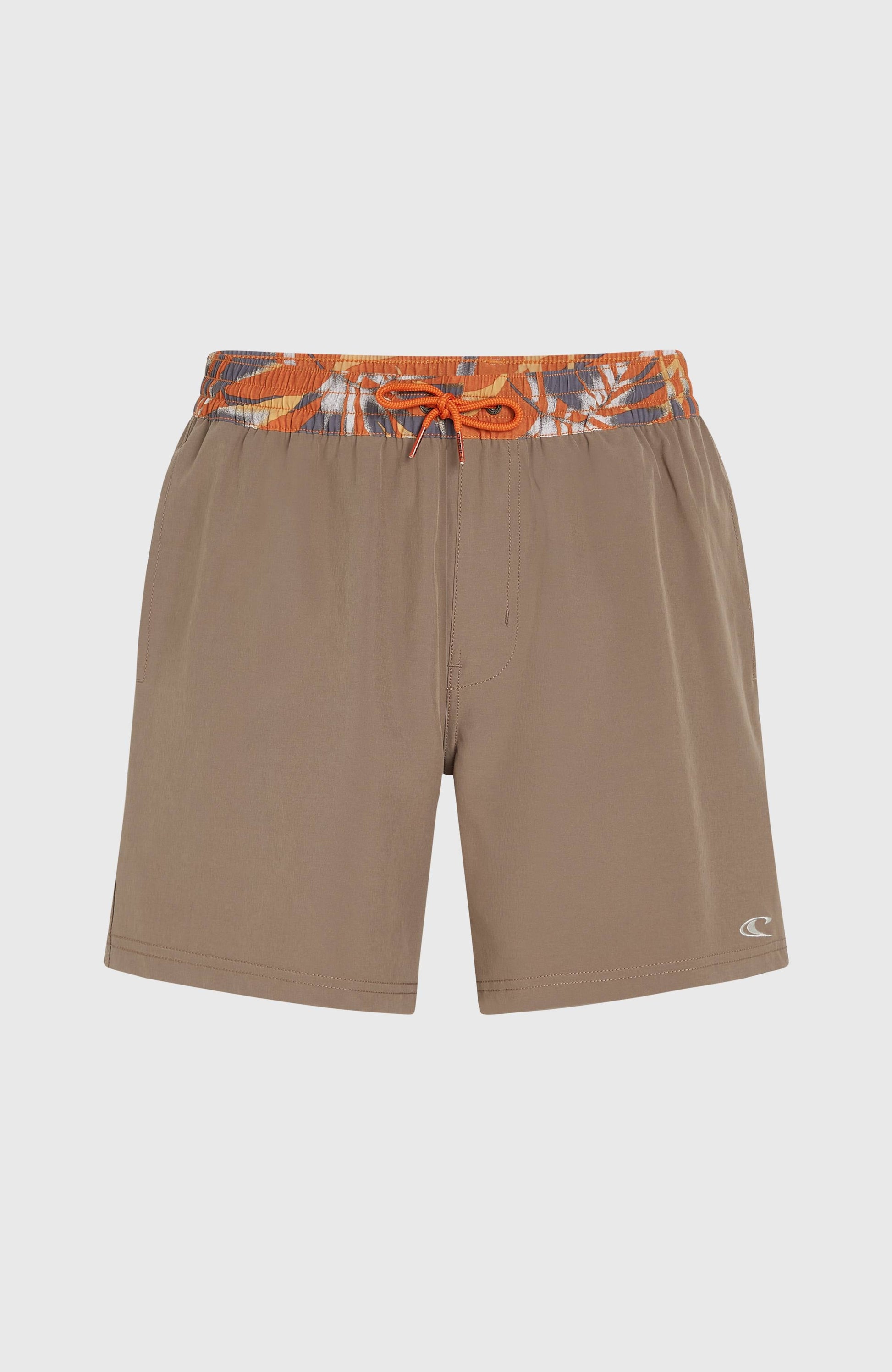 Pocket Print 16'' Swim Shorts Men - Pure Cashmere