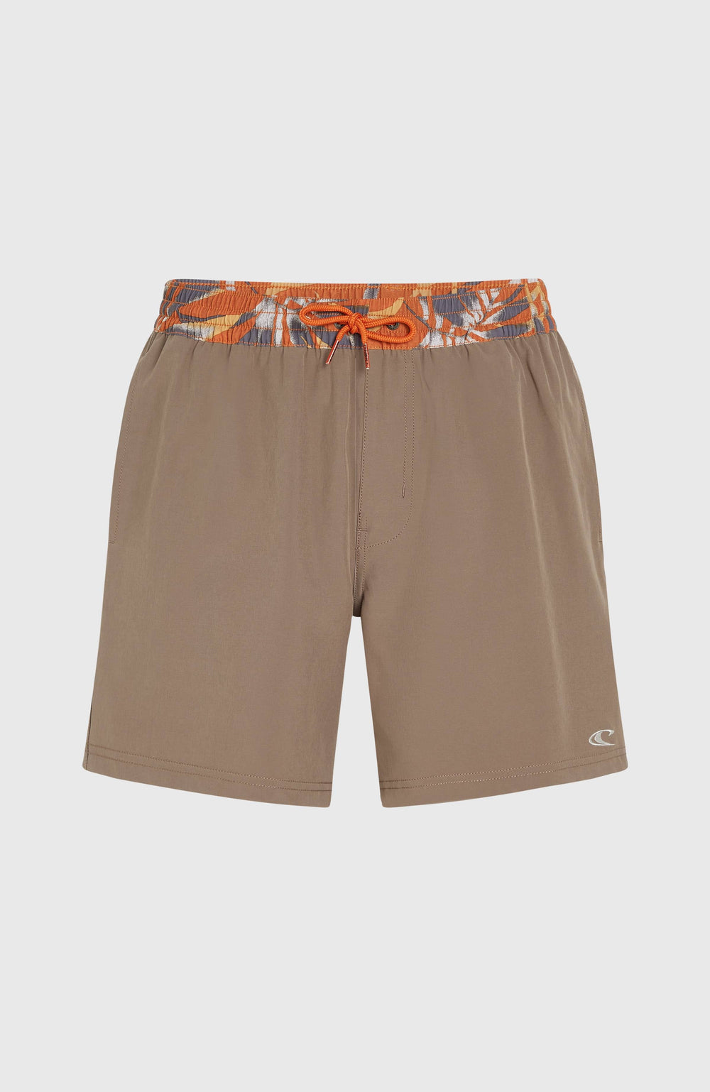 Pocket Print 16'' Swim Shorts Men - Pure Cashmere