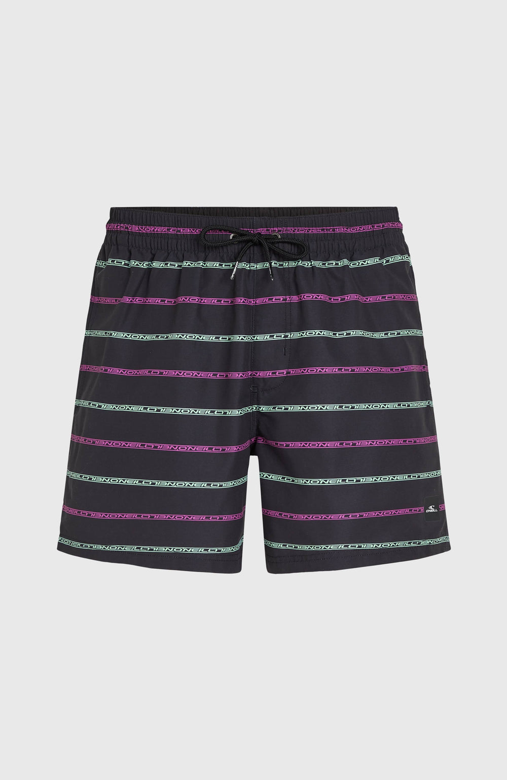 Cali First 15'' Swim Shorts Men - Black/Purple O'Neill Stripe