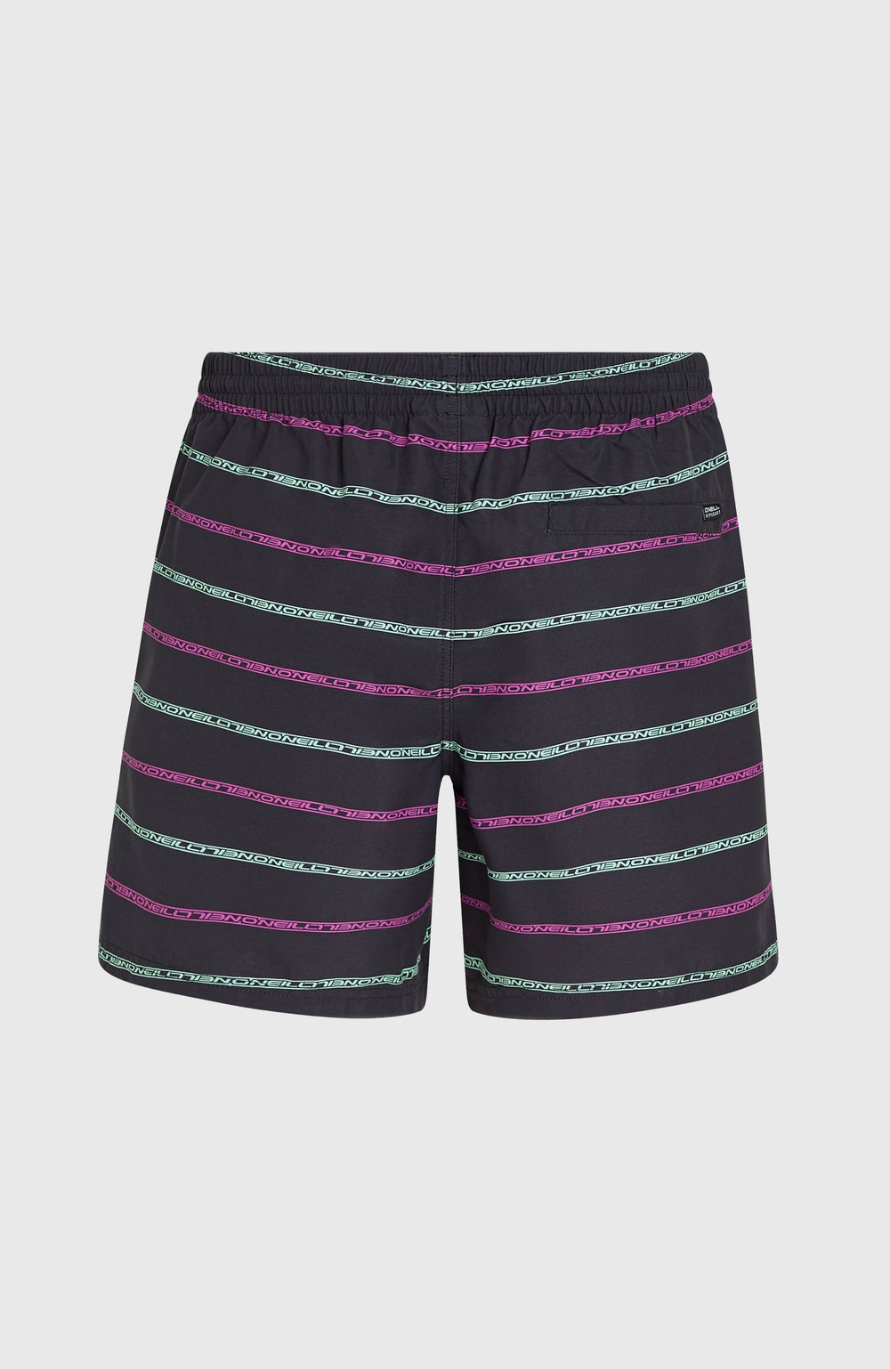Cali First 15'' Swim Shorts Men - Black/Purple O'Neill Stripe