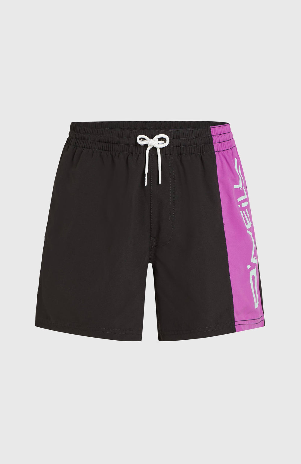 Retro 14'' Swim Shorts Men - Digitalis Colour Block