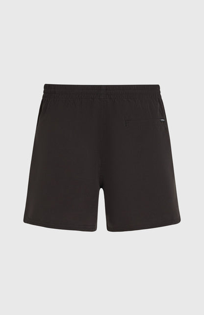 Cali Block 15'' Swim Shorts Men - Orange Pressed Lines
