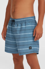 Cali First 15'' Swim Shorts Men - Blue O'Neill Stripe