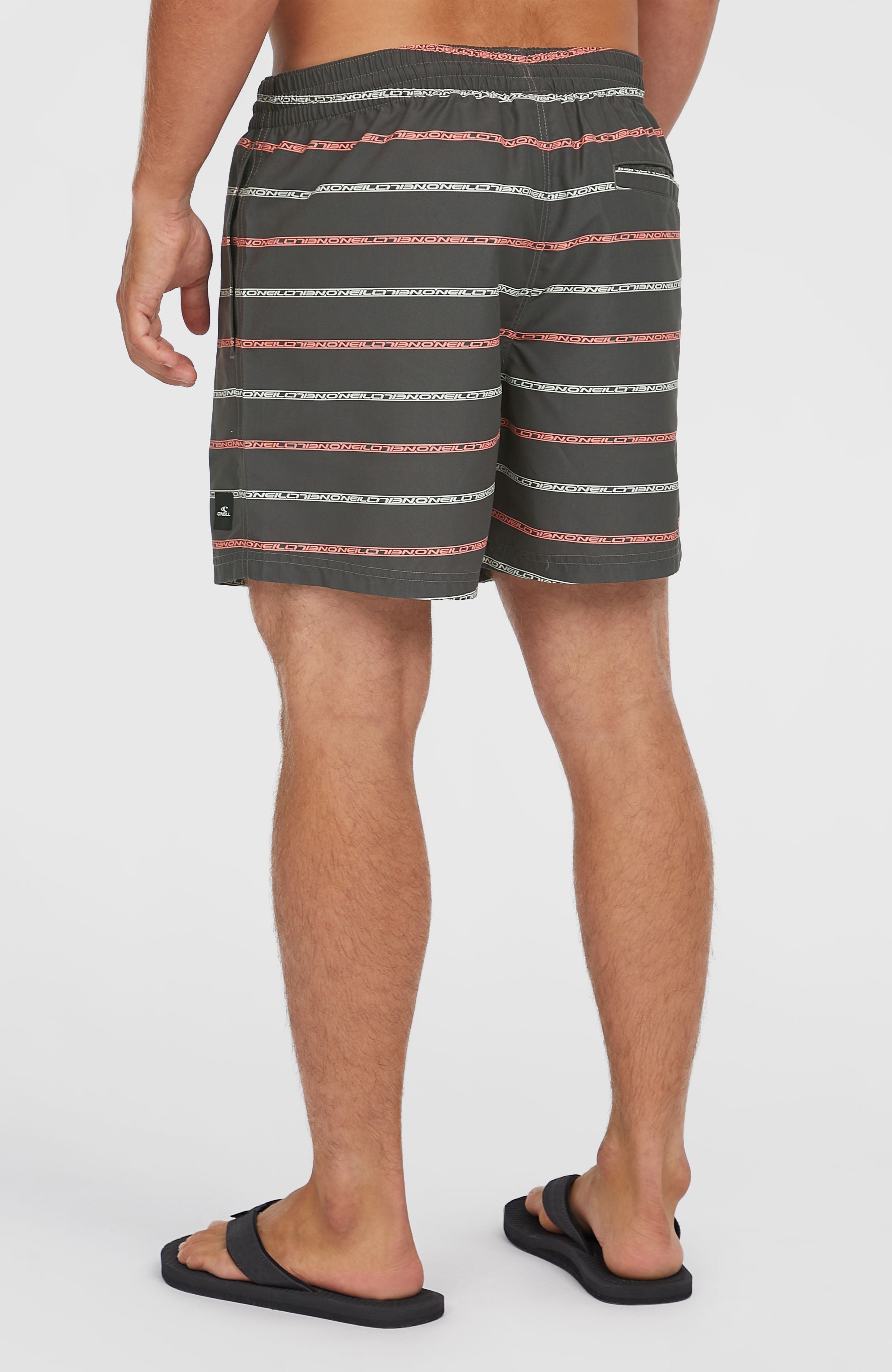 Cali First 15'' Swim Shorts Men - Grey O'Neill Stripe