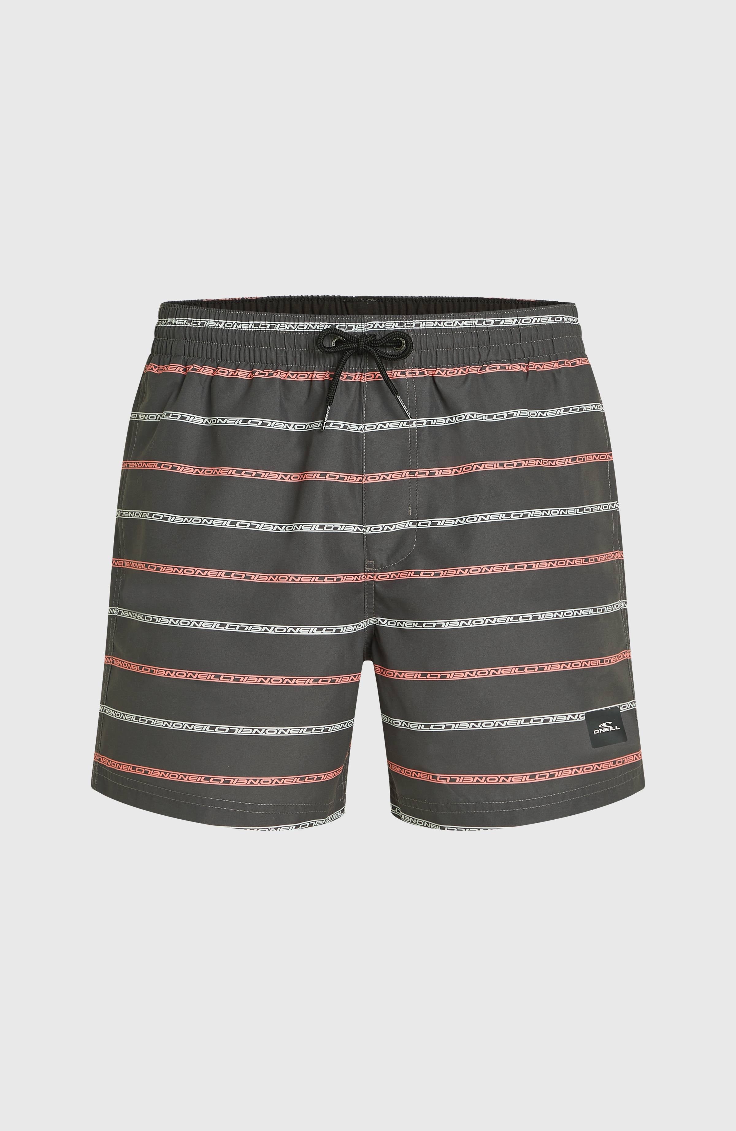 Cali First 15'' Swim Shorts Men - Grey O'Neill Stripe