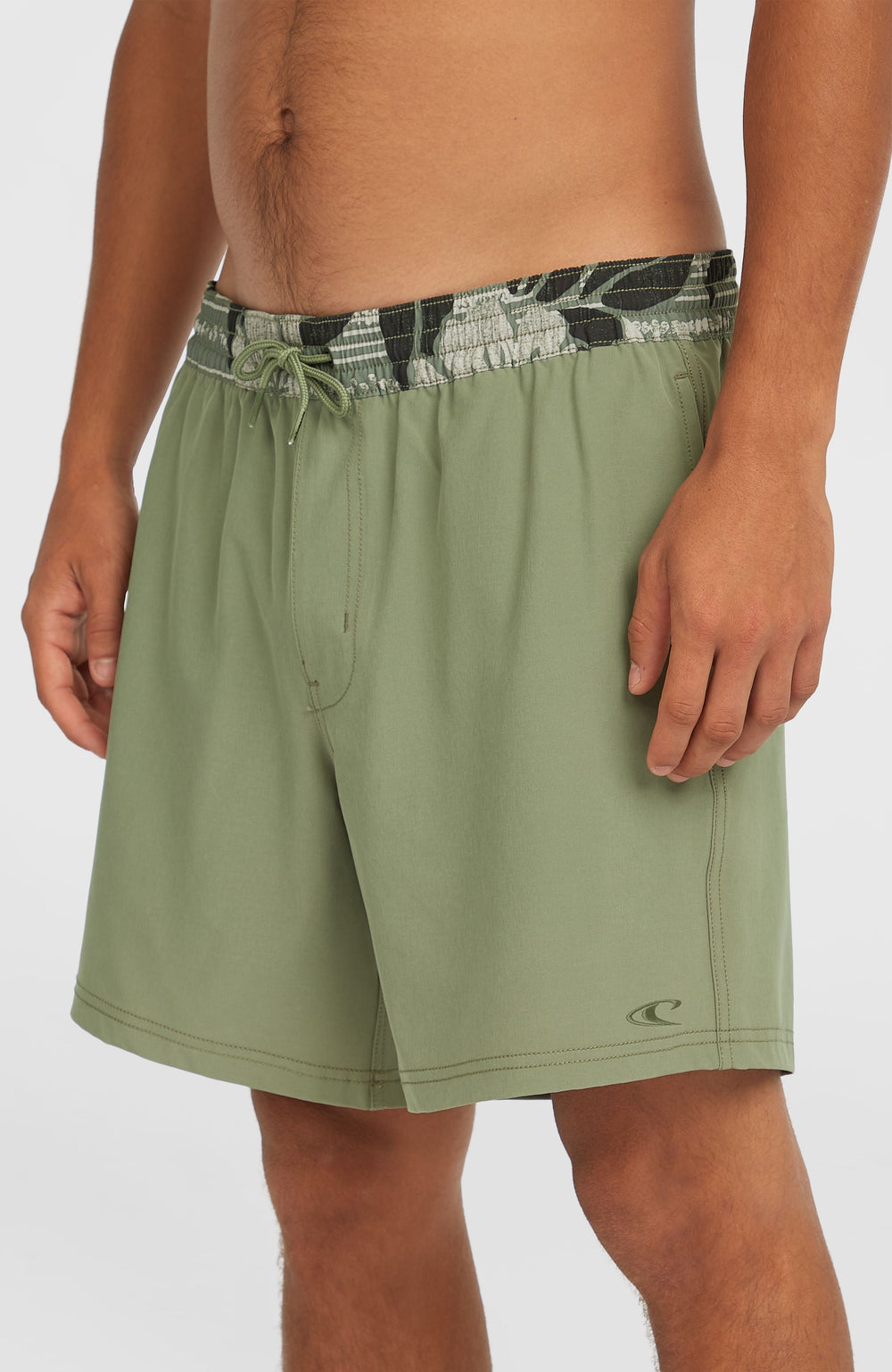 Pocket Print 16'' Swim Shorts Men - Avery Fern
