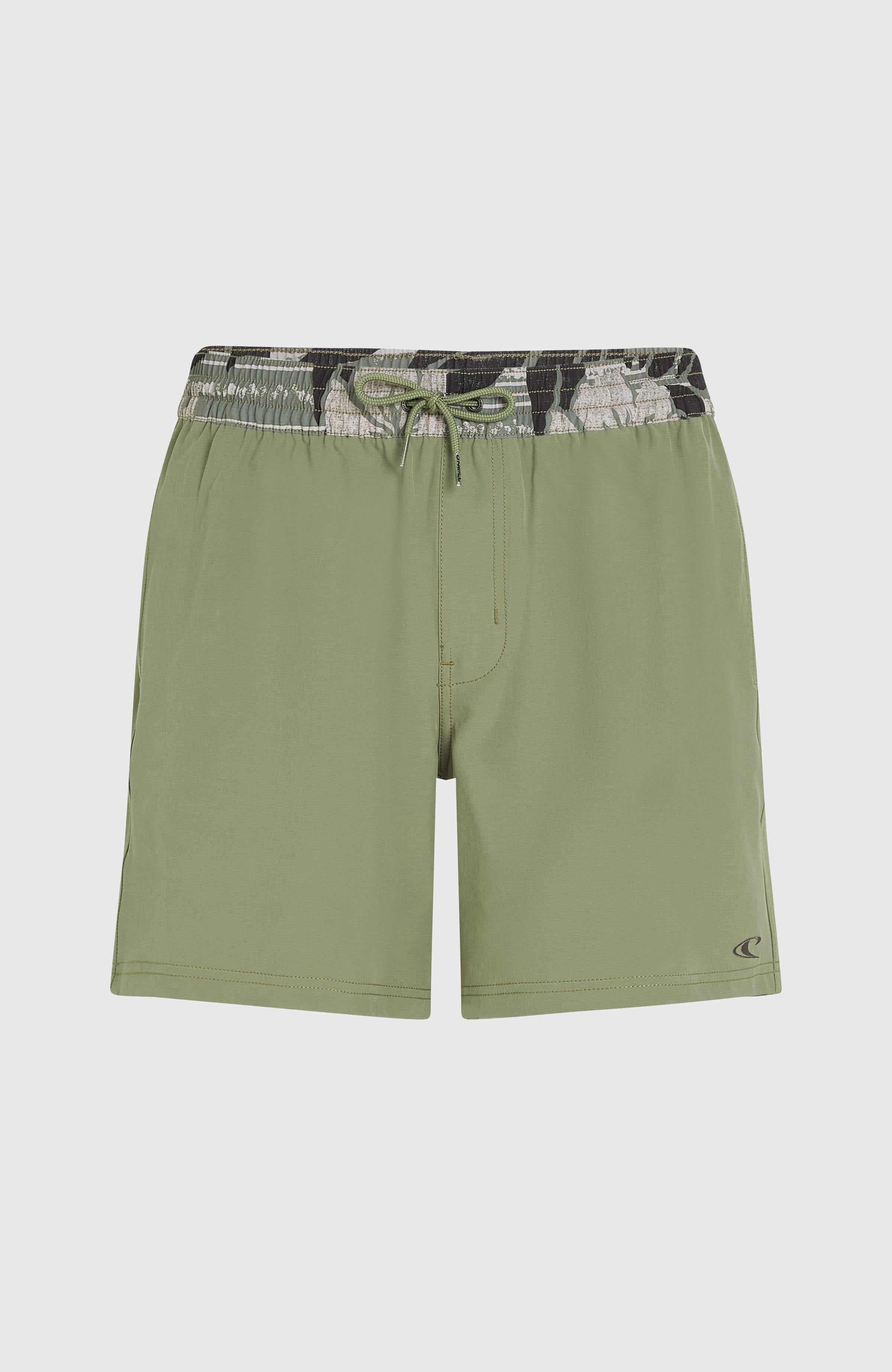 Pocket Print 16'' Swim Shorts Men - Avery Fern