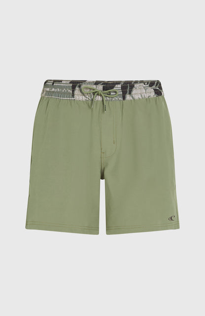 Pocket Print 16'' Swim Shorts Men - Avery Fern