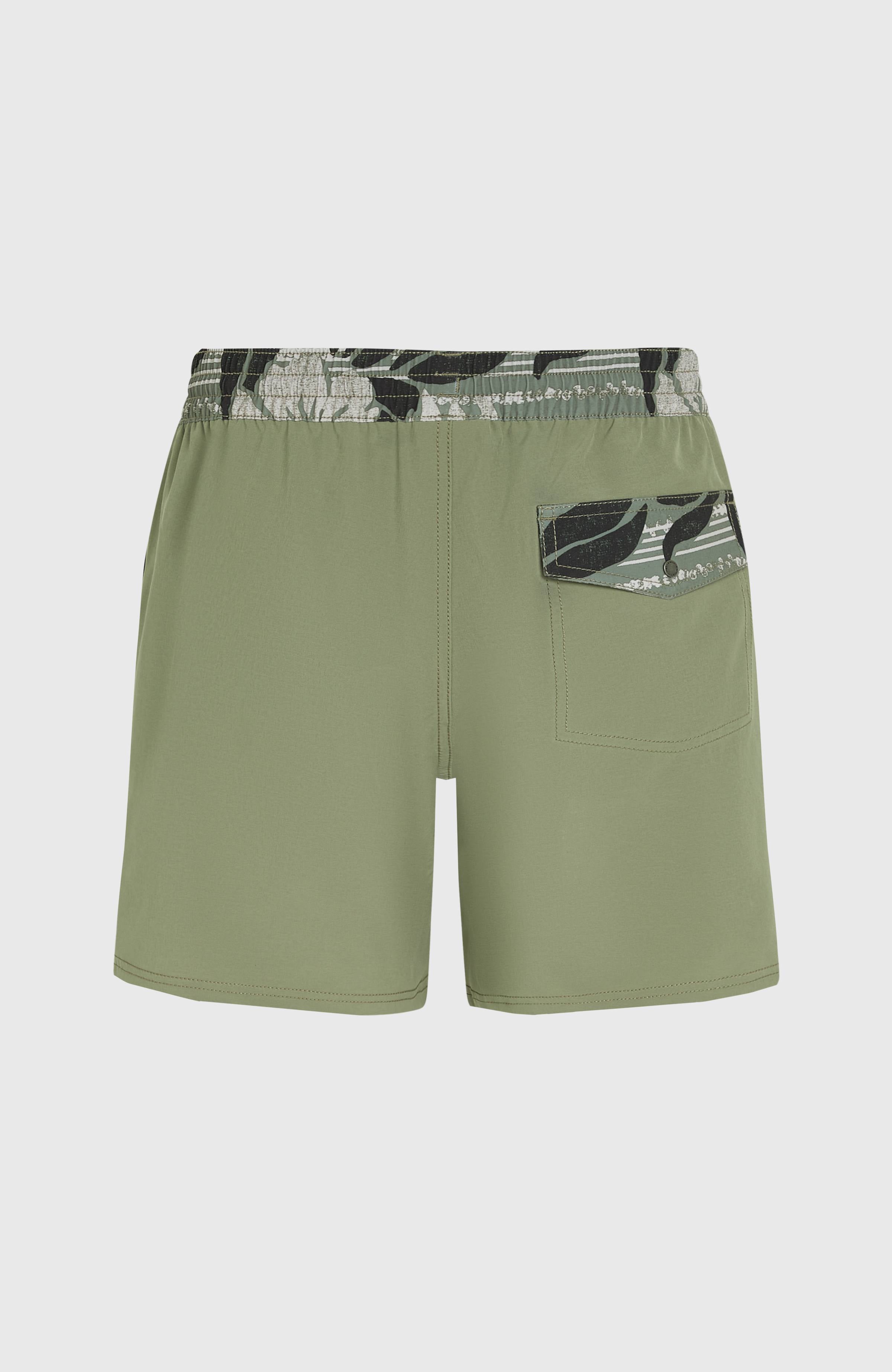 Pocket Print 16'' Swim Shorts Men - Avery Fern
