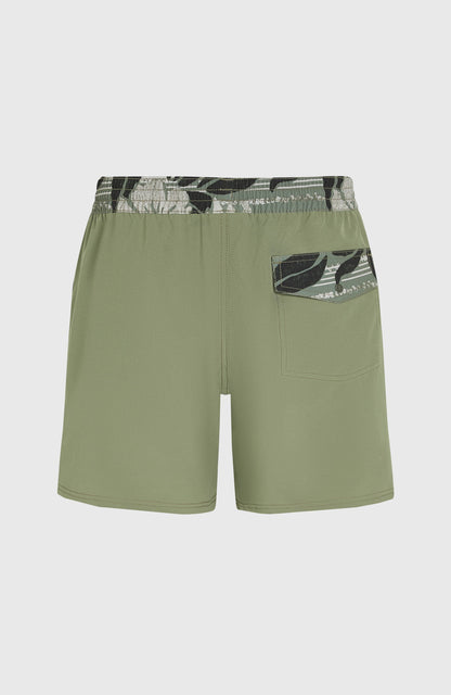 Pocket Print 16'' Swim Shorts Men - Avery Fern