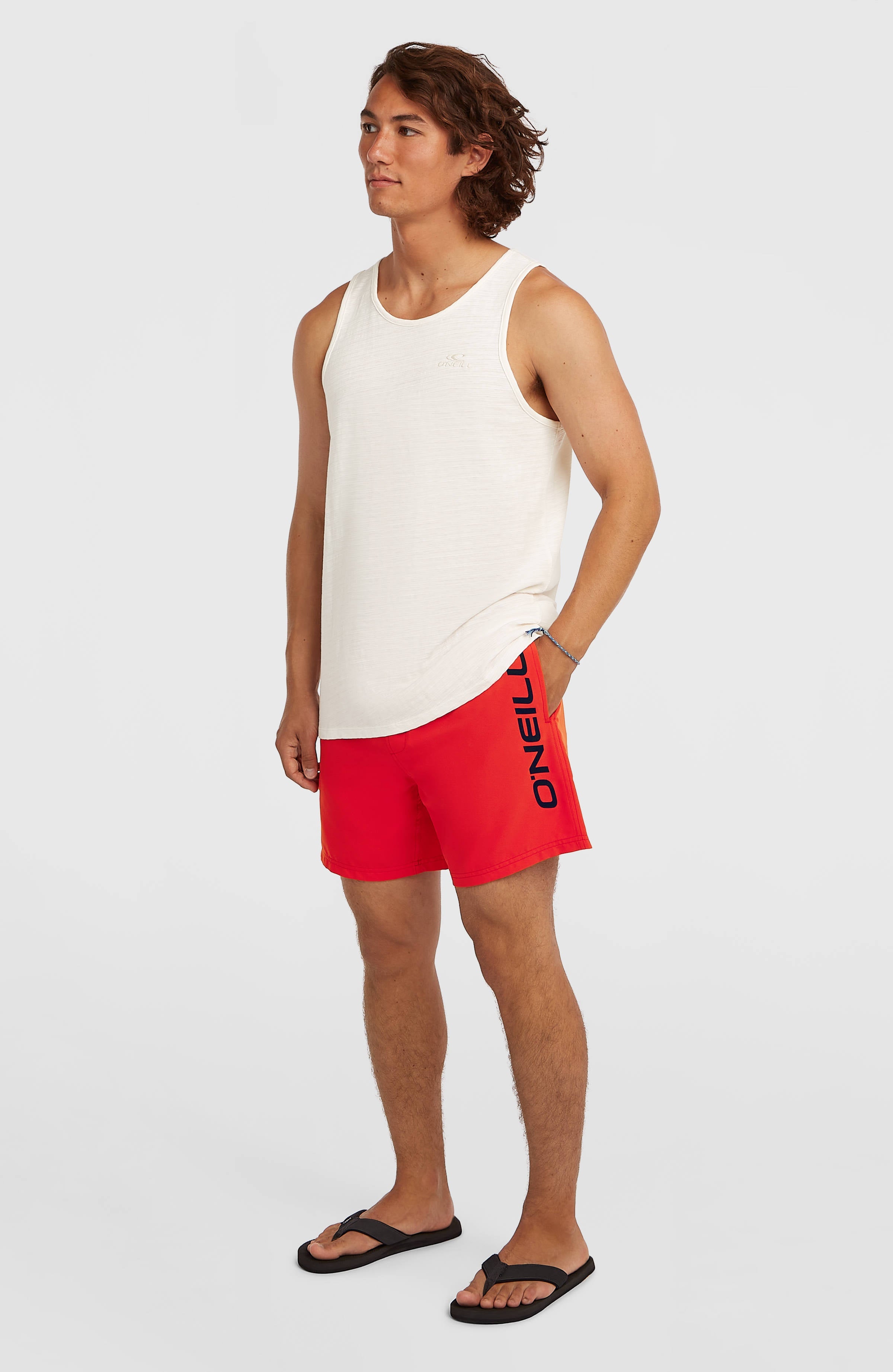 O'Neill Logo 16" Swimshorts Men - High Risk Red