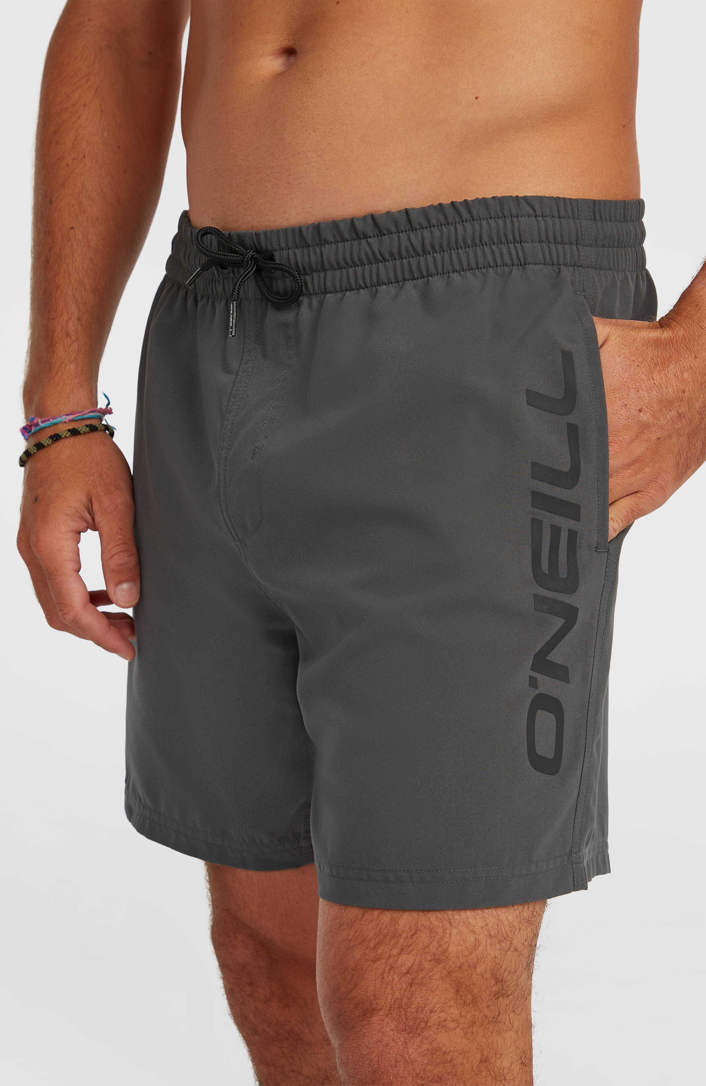 O'Neill Logo 16" Swimshorts Men - Asphalt