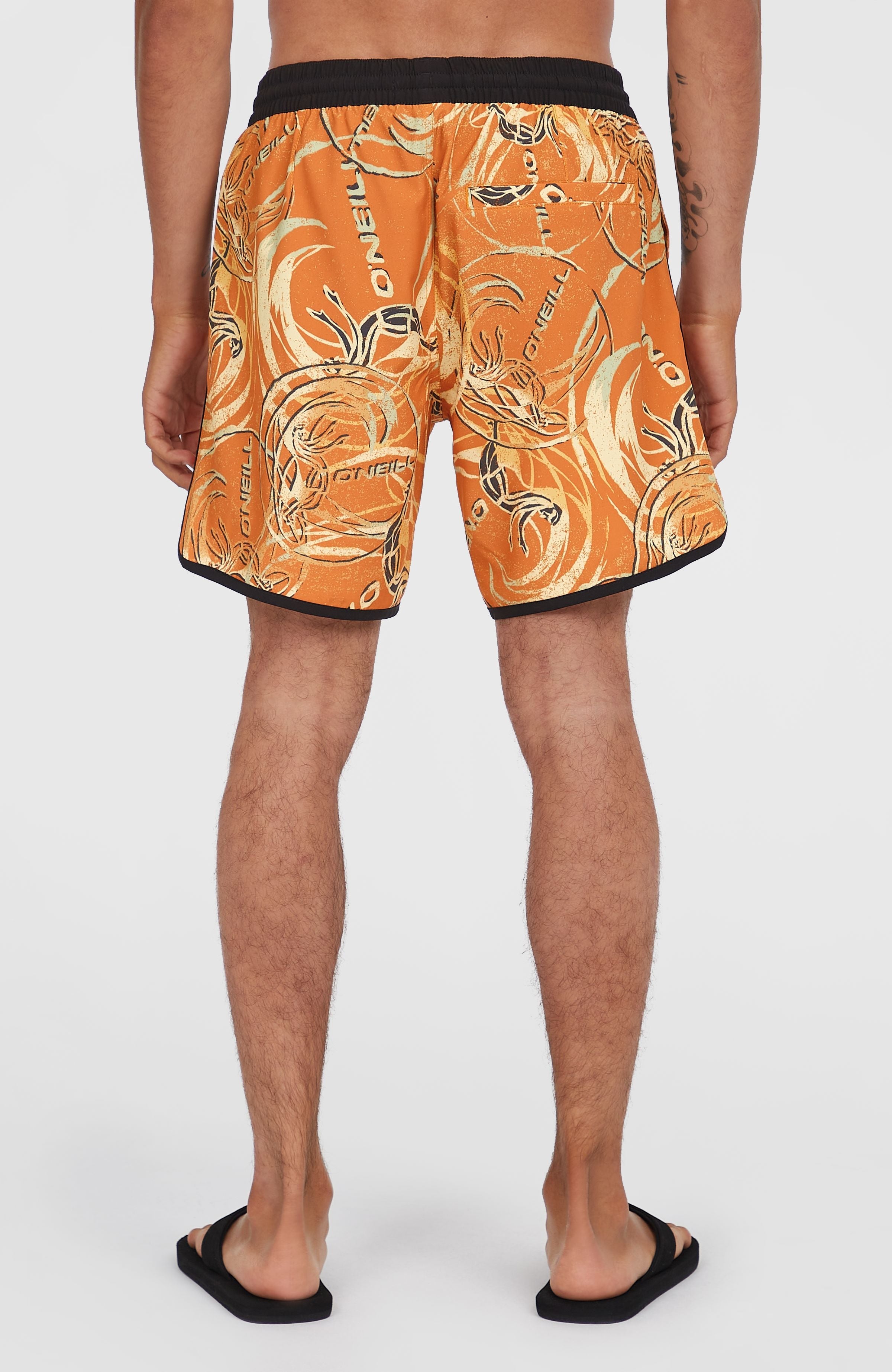 O'Riginals Scallop 16'' Swim Shorts Men - Orange Originals