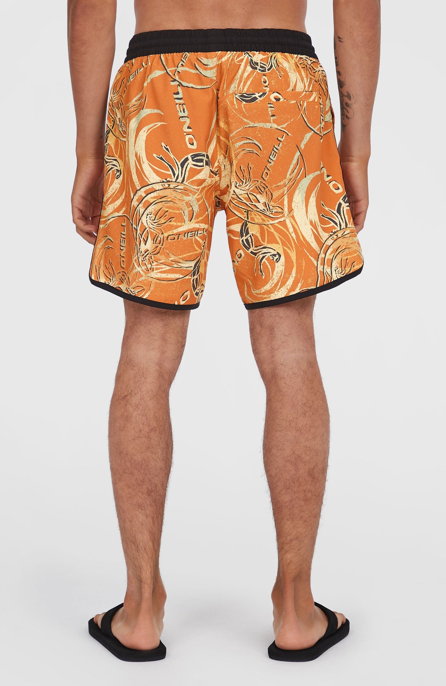 O'Riginals Scallop 16'' Swim Shorts Men - Orange Originals