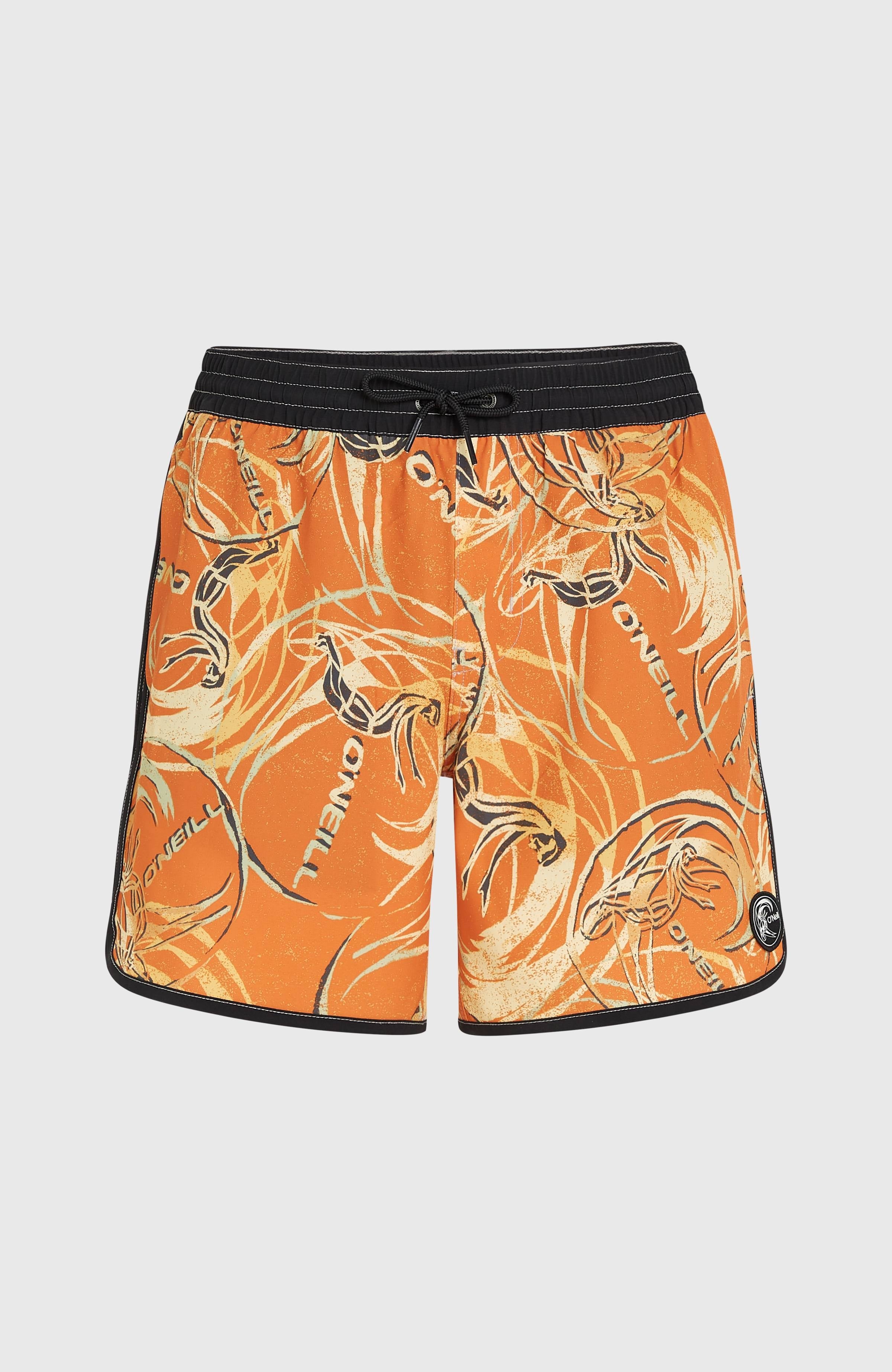 O'Riginals Scallop 16'' Swim Shorts Men - Orange Originals