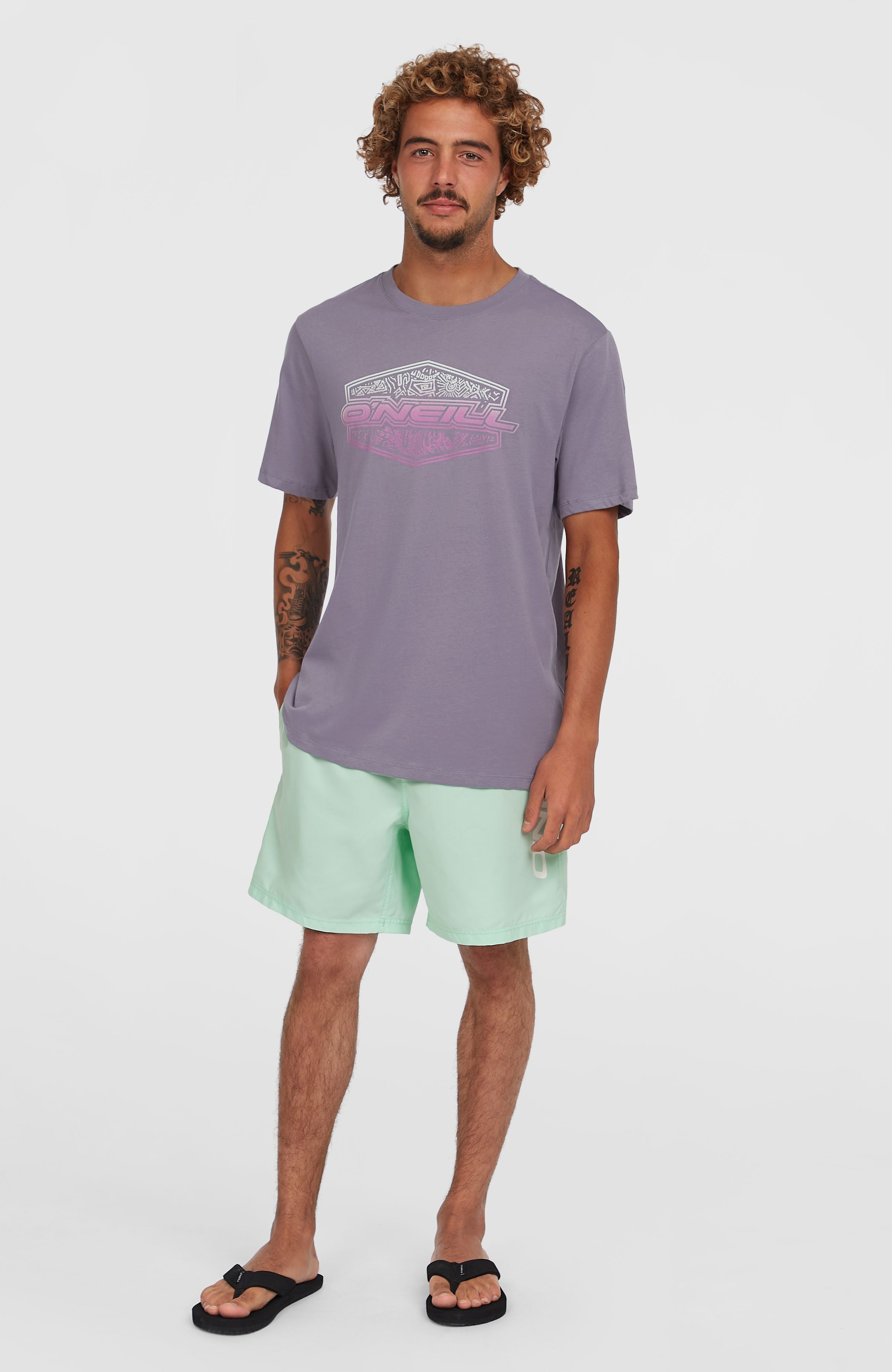 Cali 16'' Swim Shorts Men - Mildrew Mint