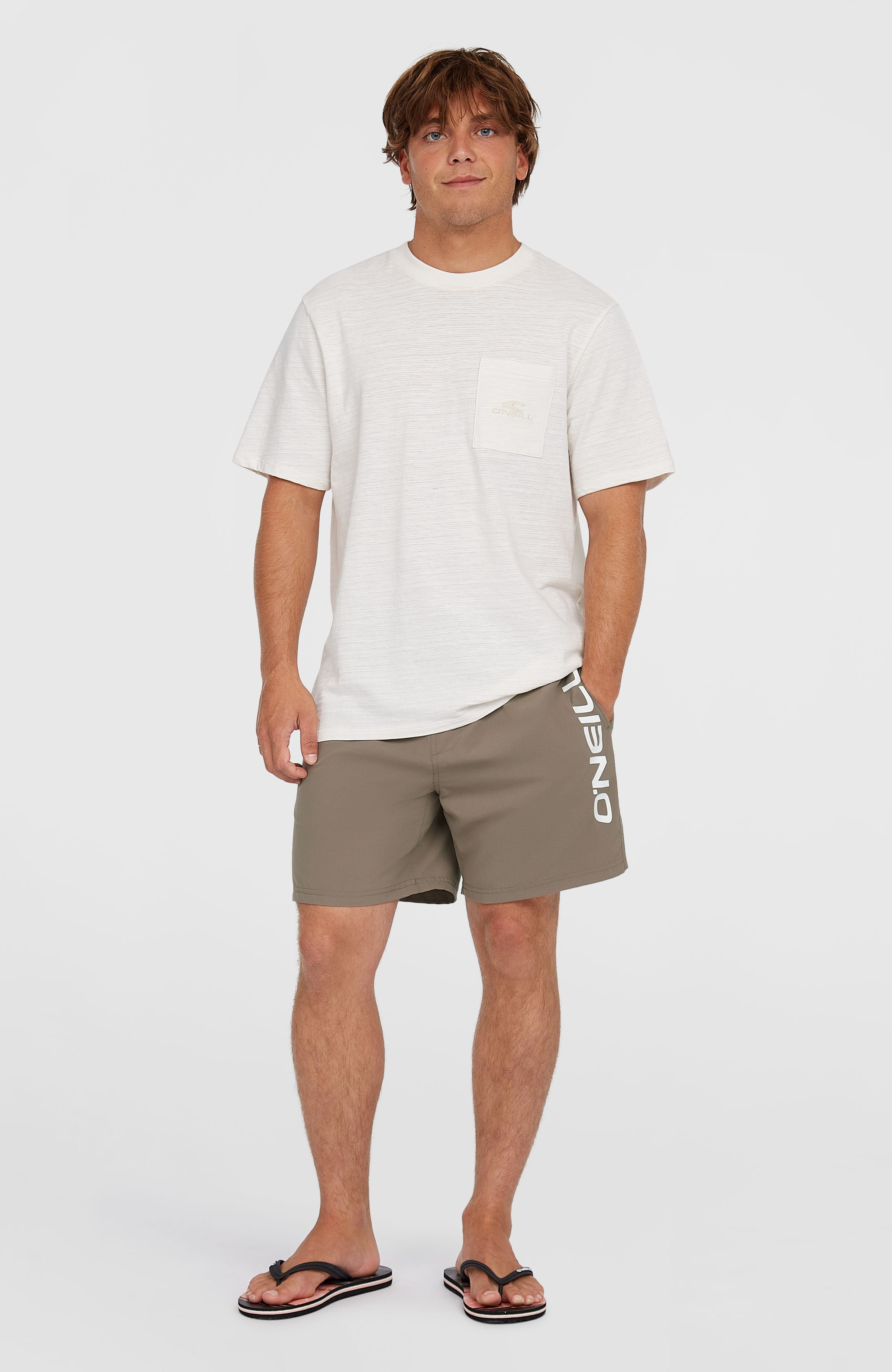 Cali 16'' Swim Shorts Men - Pure Cashmere