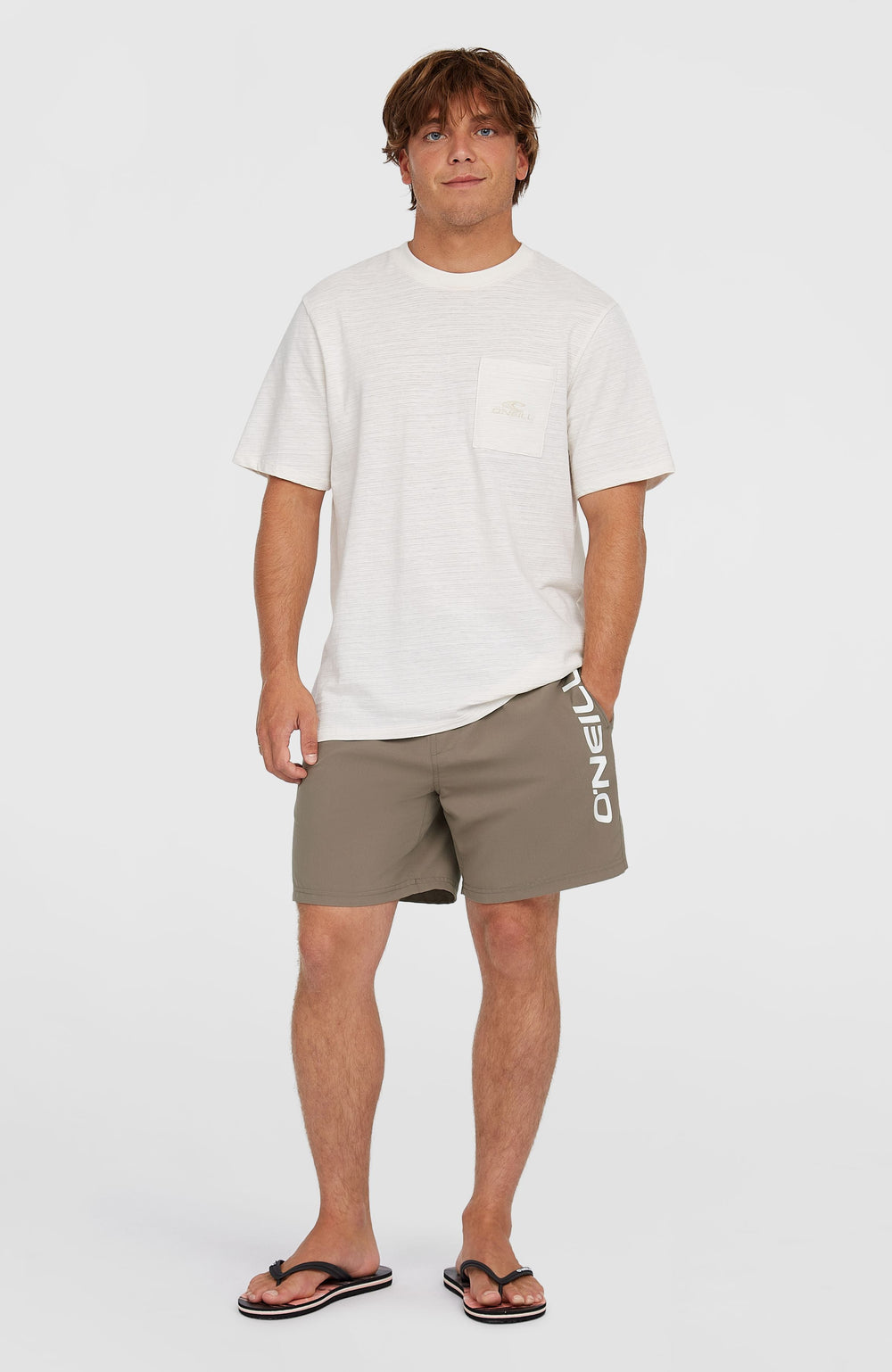 Cali 16'' Swim Shorts Men - Pure Cashmere
