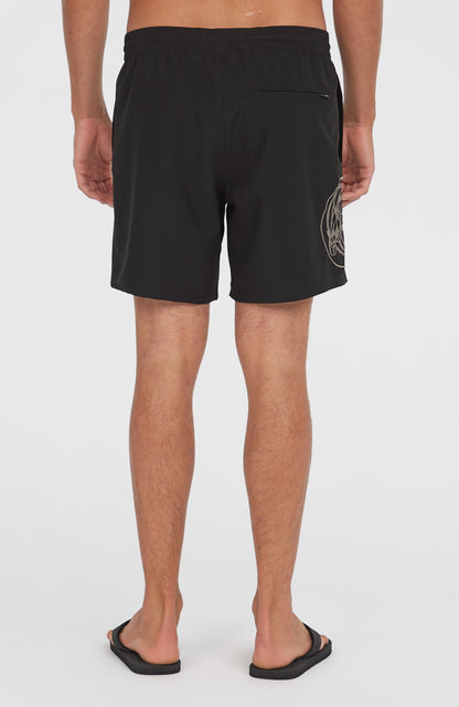 O'Riginals Cali Ocean 16'' Swim Shorts Men - Black Out