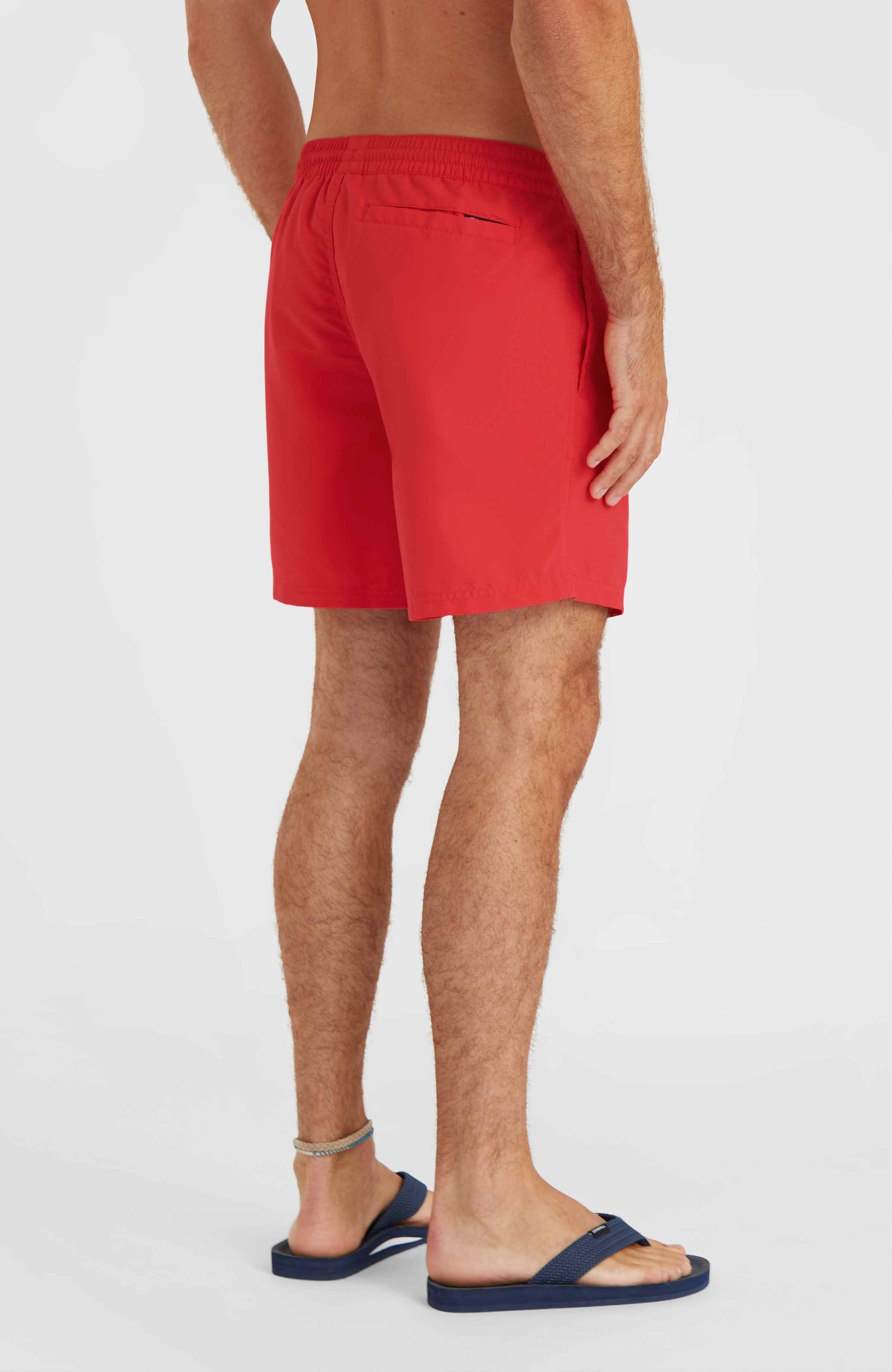 Original Cali 16" Swim Shorts Men - High Risk Red