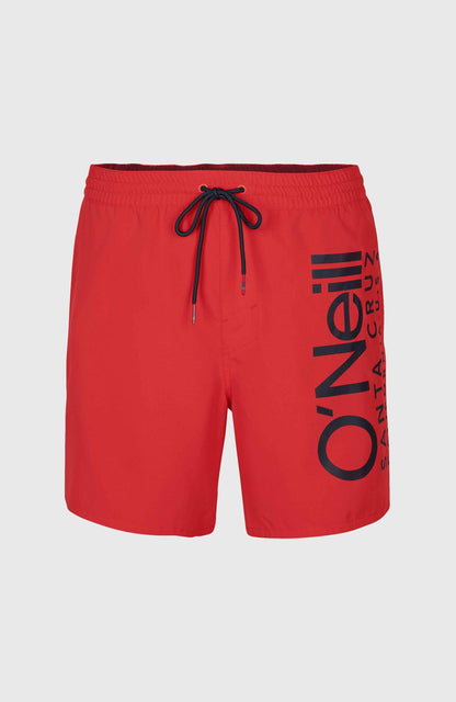 Original Cali 16" Swim Shorts Men - High Risk Red