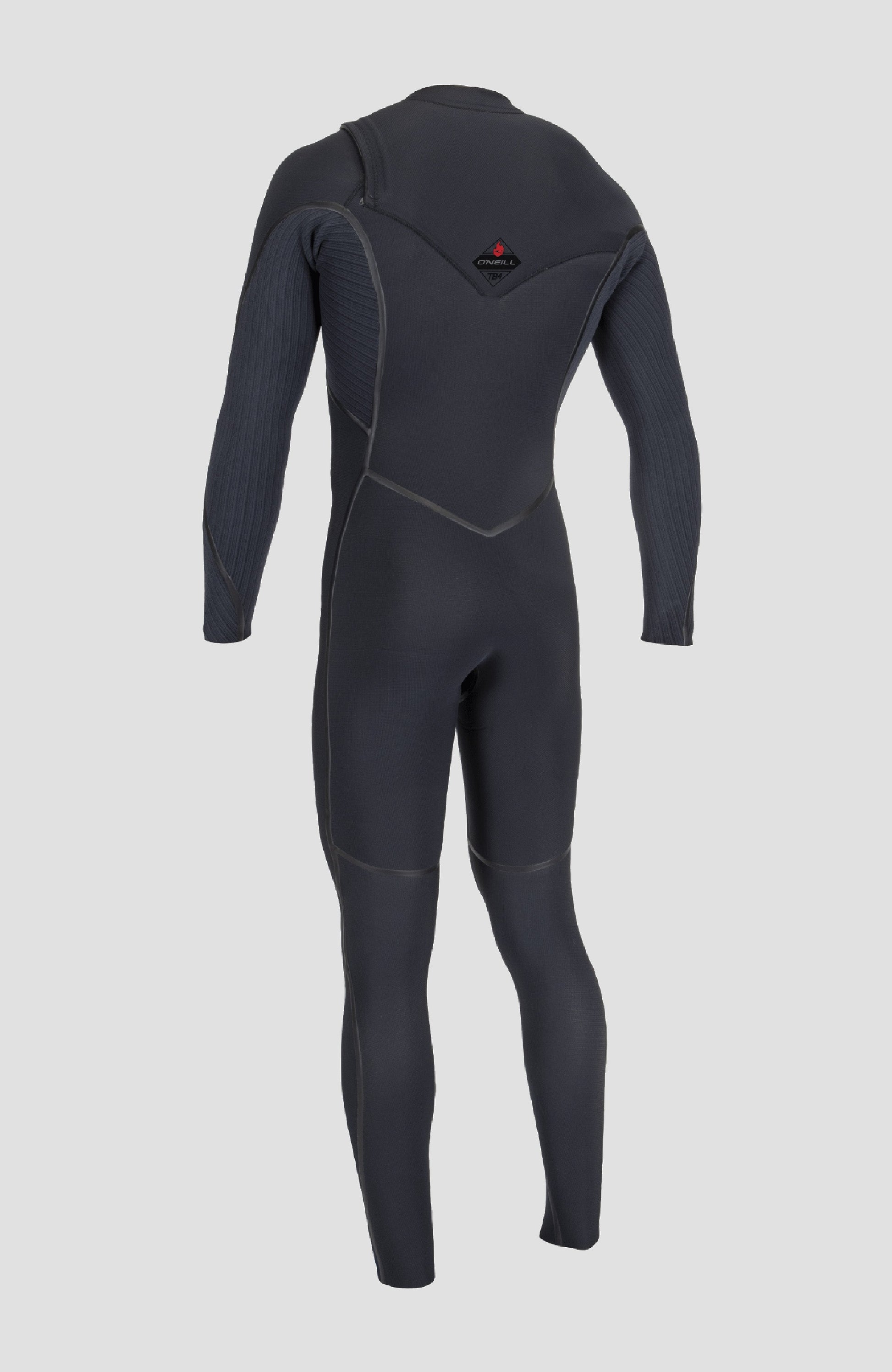 Hyperfreak Fire 5/4mm Chest Zip Full Wetsuit Men|Wetsuits - BLACK/BLACK