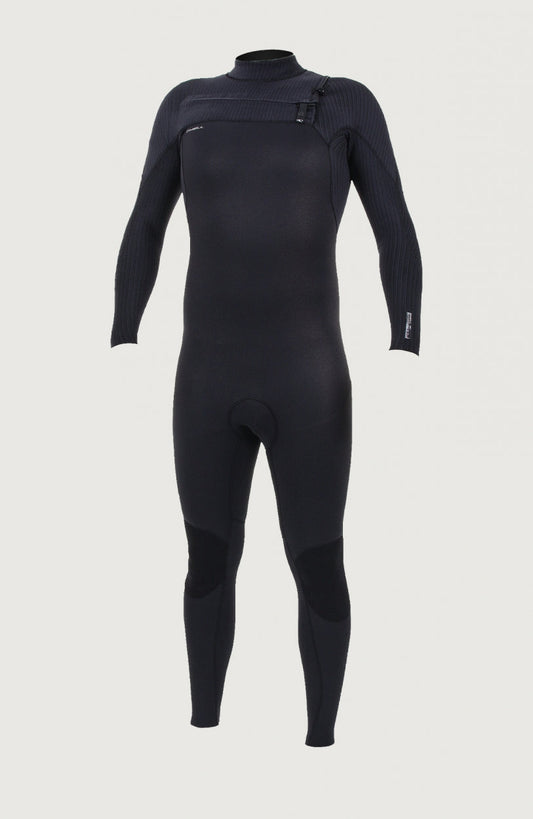 O'Neill Hyperfreak 3/2mm Chest Zip Full Wetsuit – O'Neill Men|Wetsuits - BLACK/BLACK
