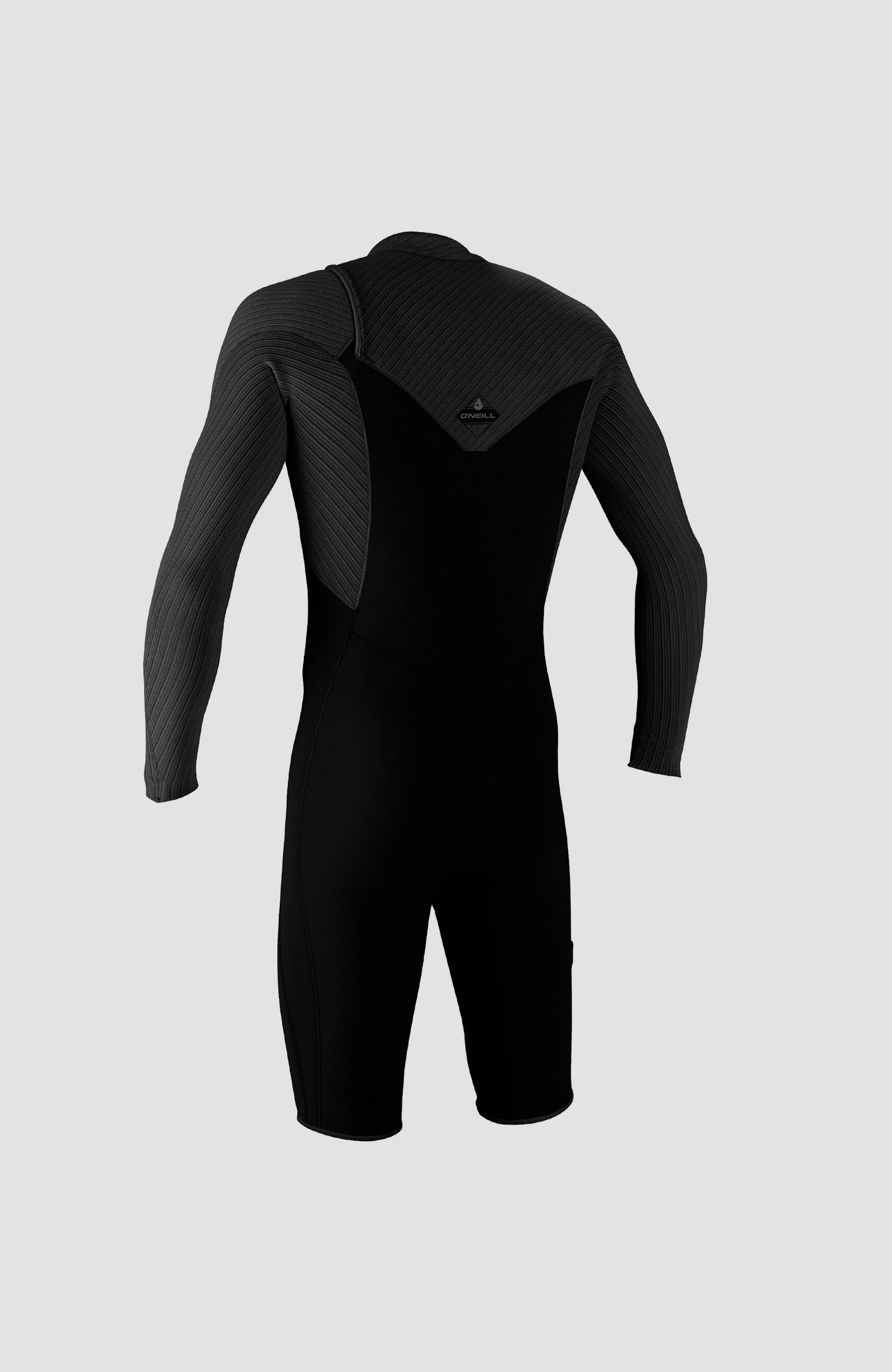 Hyperfreak 2mm Chest Zip Longsleeve Spring Wetsuit Men|Wetsuits - BLACK/BLACK