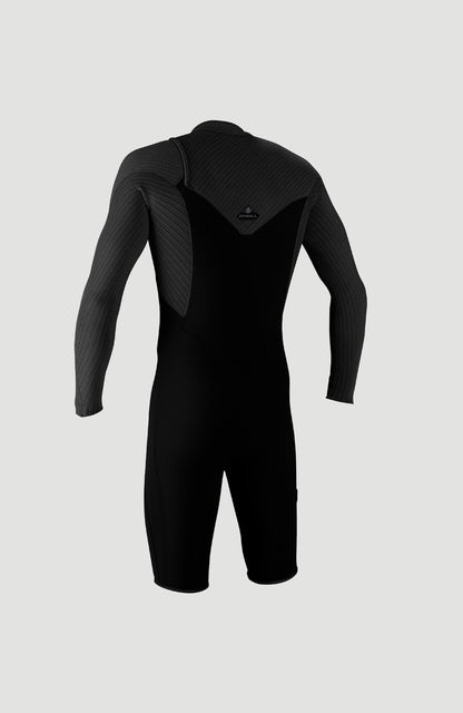 Hyperfreak 2mm Chest Zip Longsleeve Spring Wetsuit Men|Wetsuits - BLACK/BLACK