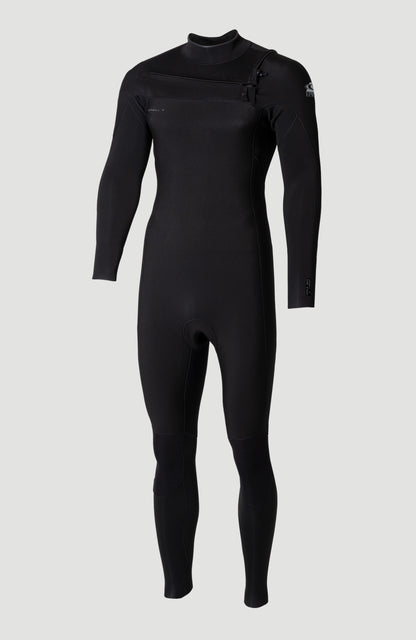 Epic 4/3mm Chest Zip Full Wetsuit Men - A05 BLK/BLK/BLK