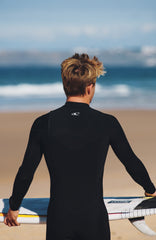 Epic 4/3mm Chest Zip Full Wetsuit Men - A05 BLK/BLK/BLK