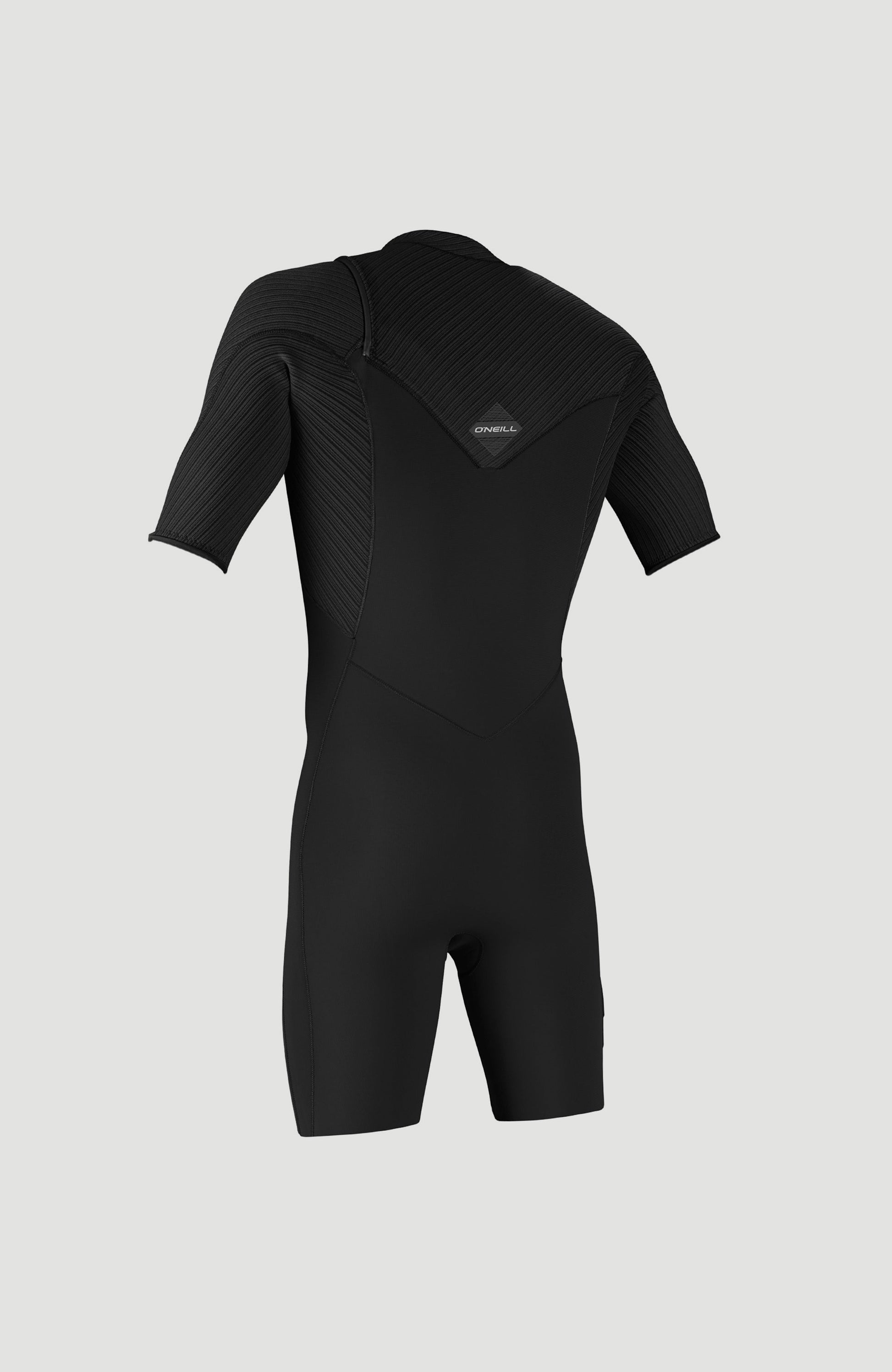 Hyperfreak 2mm Chest Zip Shortsleeve Spring Wetsuit Men|Wetsuits - BLACK/BLACK