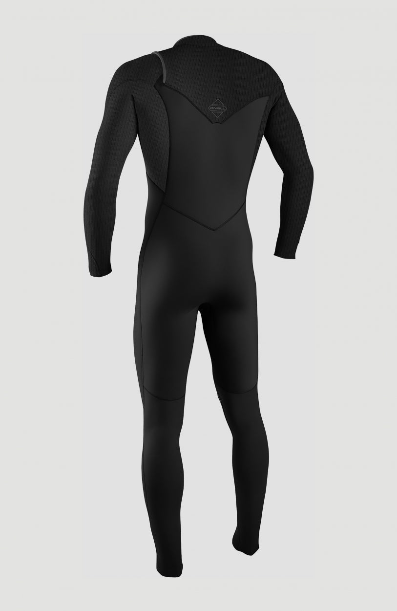 O'Neill Hyperfreak 5/4mm Chest Zip Full Wetsuit – O'Neill Men|Wetsuits - BLACK/BLACK