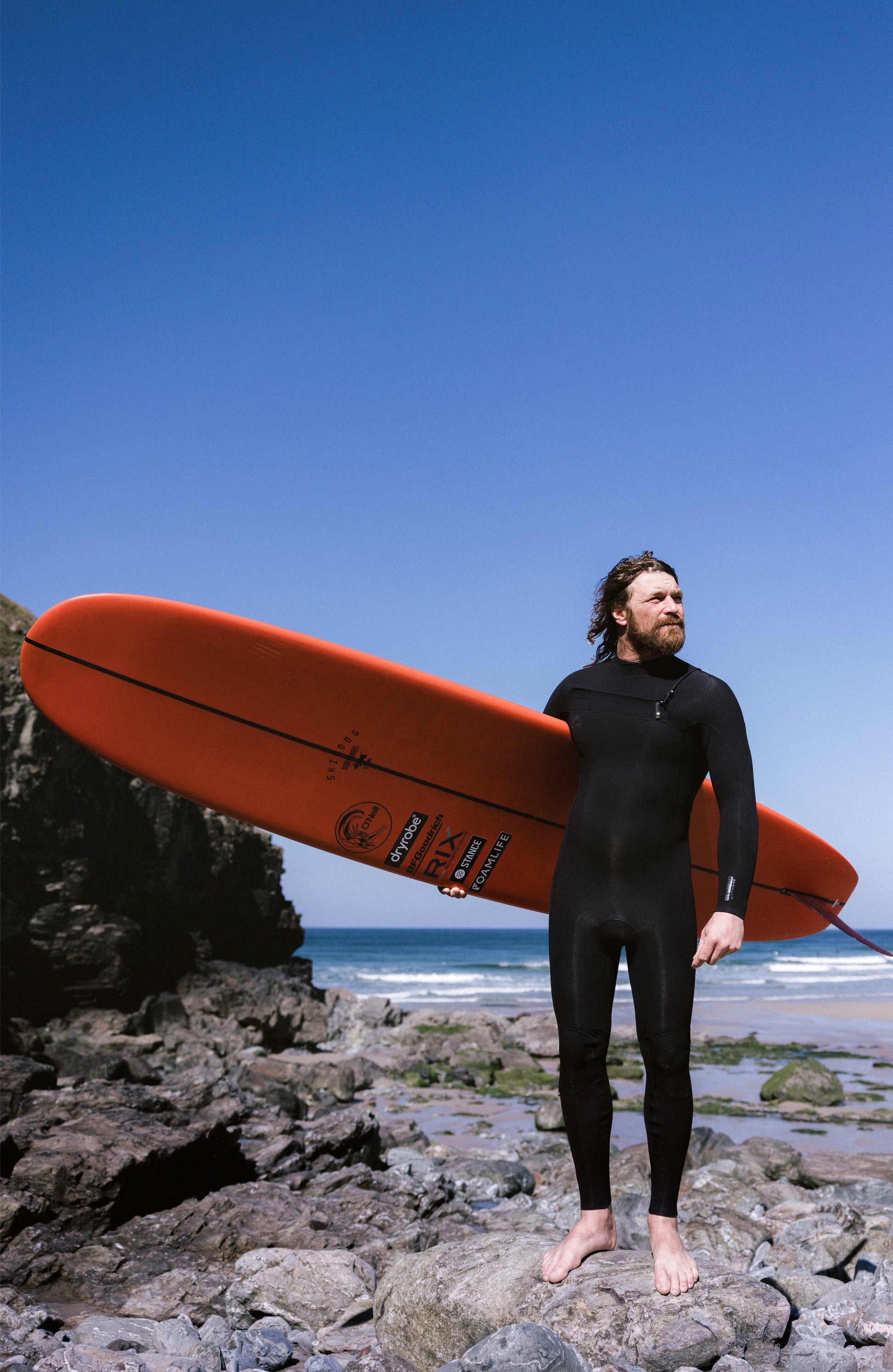 O'Riginals RG8 5/4mm Chest Zip Full Wetsuit Men|Wetsuits - Black