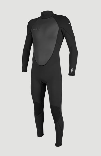 Reactor-2 3/2mm Back Zip Full Wetsuit Men|Wetsuits - BLACK/BLACK