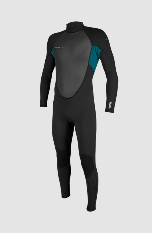 Reactor-2 3/2mm Back Zip Full Wetsuit Men|Wetsuits - BLACK/TIDE POOL