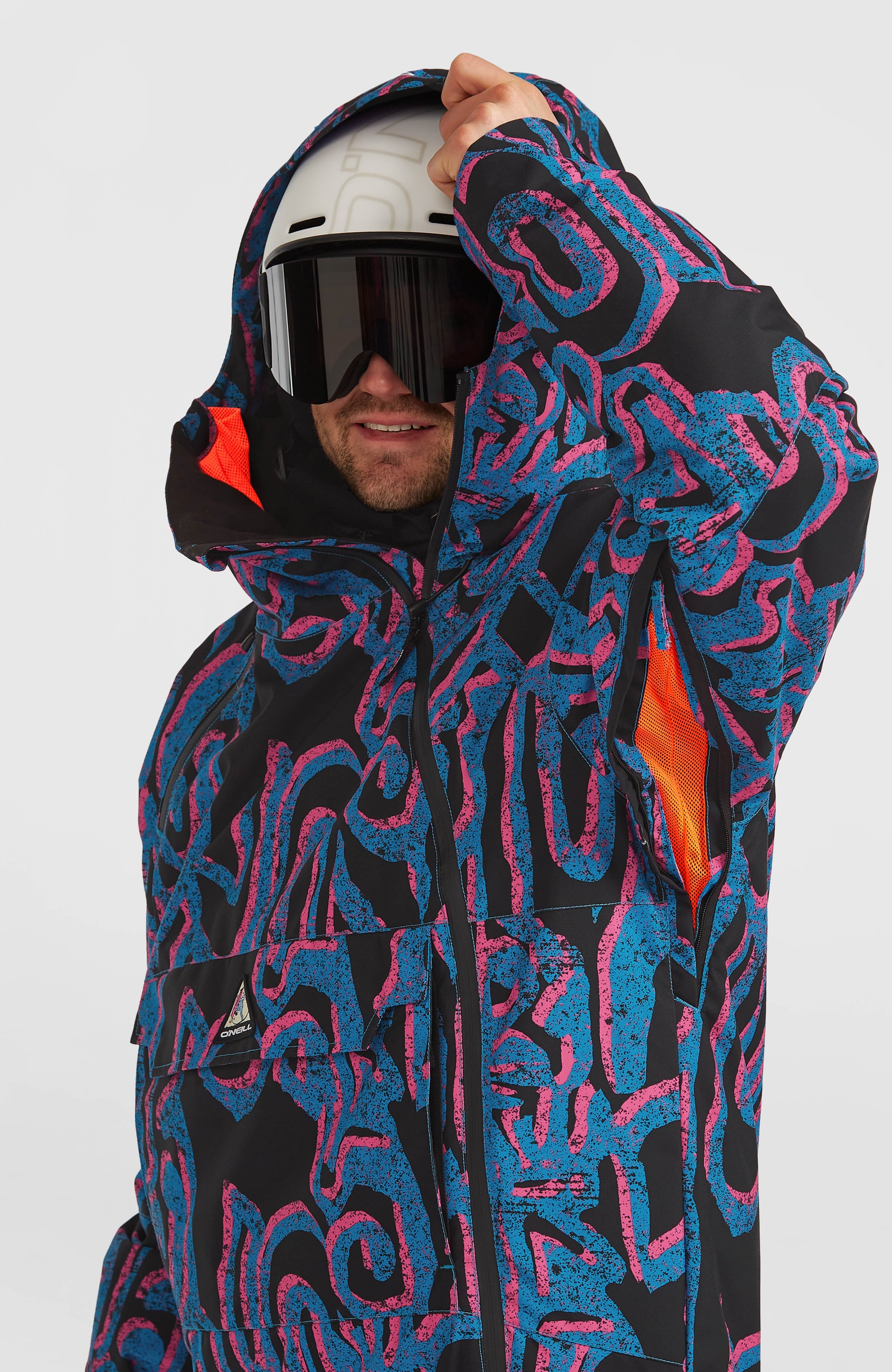 FWC'Play Asymmetric Snow Jacket Men - Pink Legacy