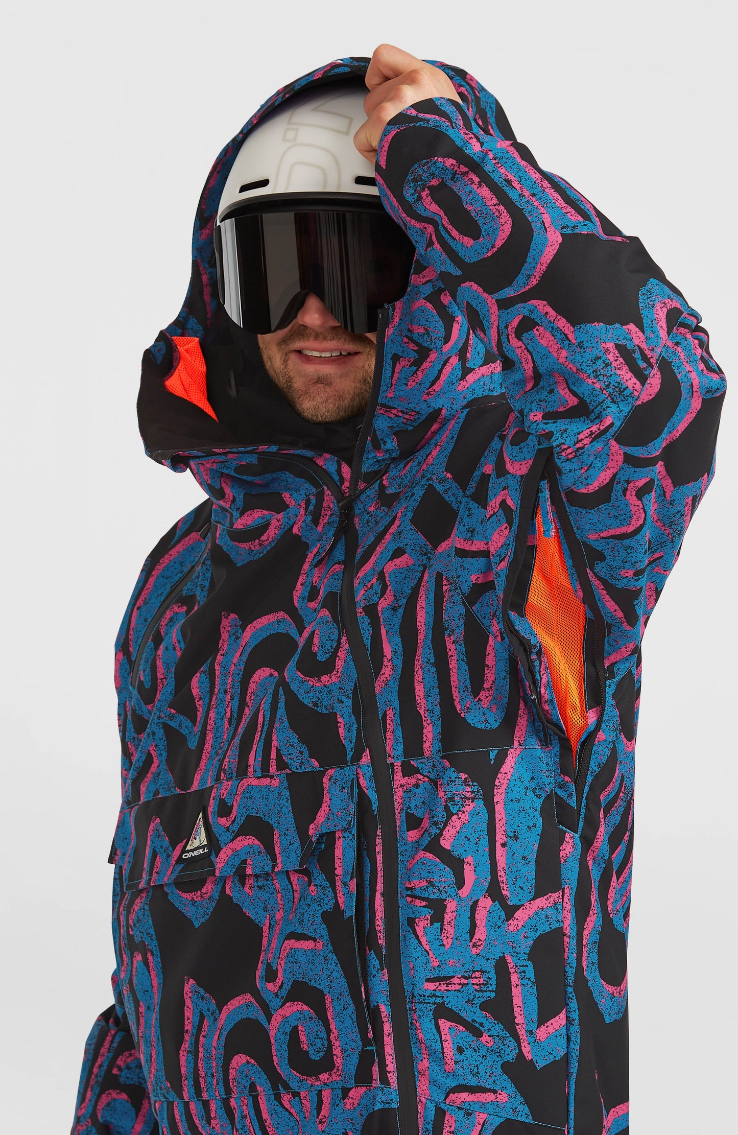 FWC'Play Asymmetric Snow Jacket Men - Pink Legacy