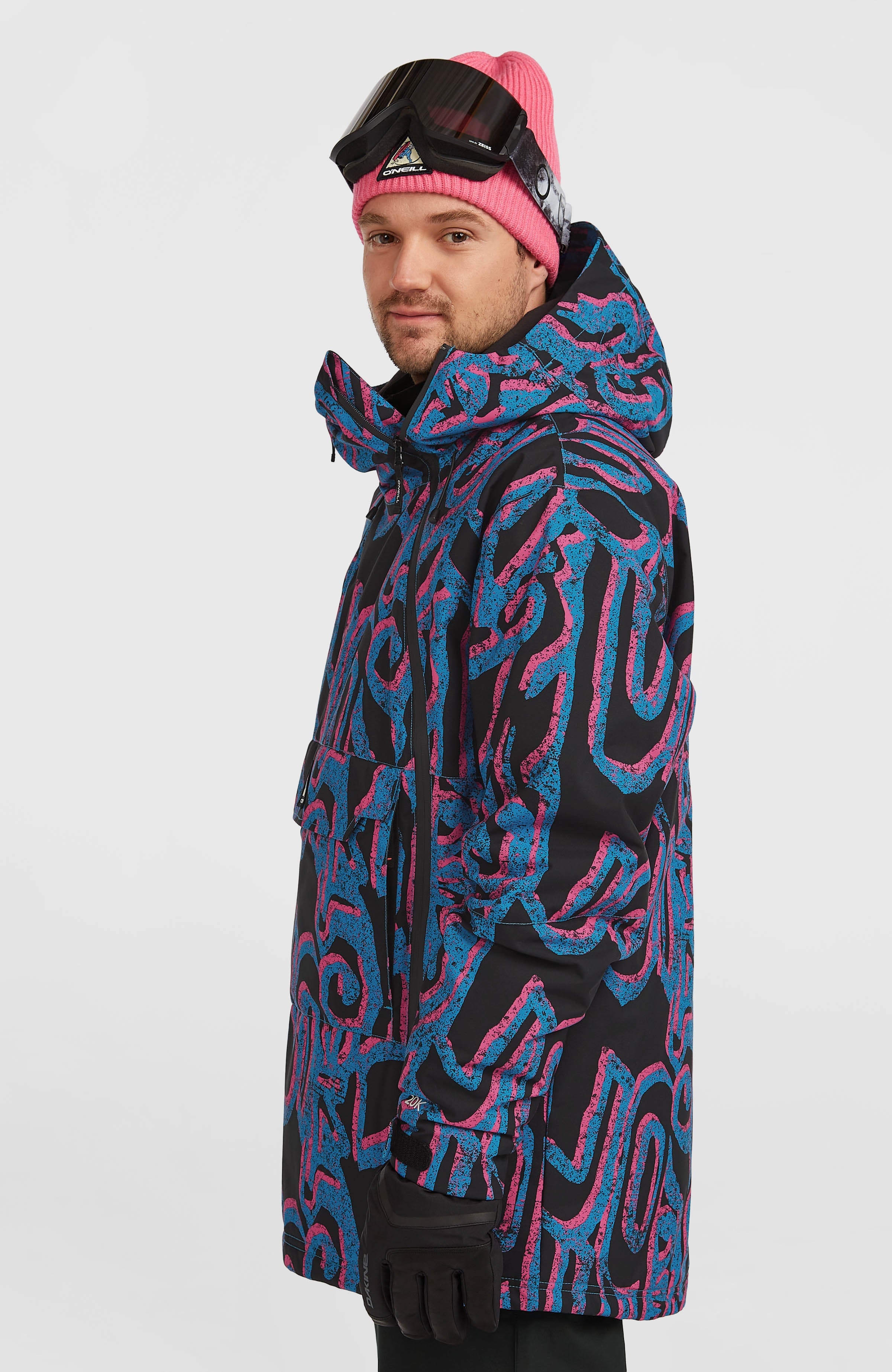 FWC'Play Asymmetric Snow Jacket Men - Pink Legacy