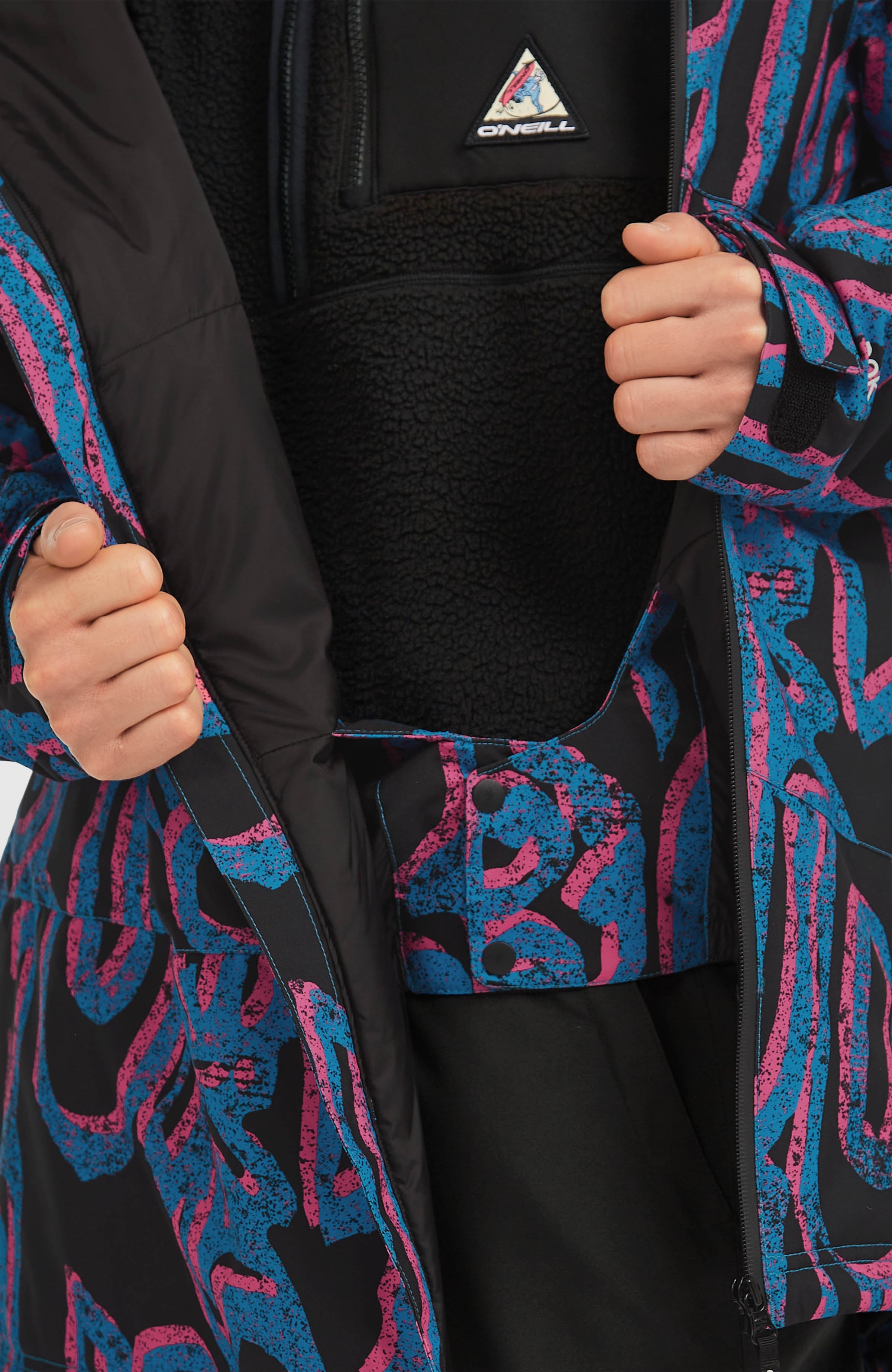 FWC'Play Asymmetric Snow Jacket Men - Pink Legacy