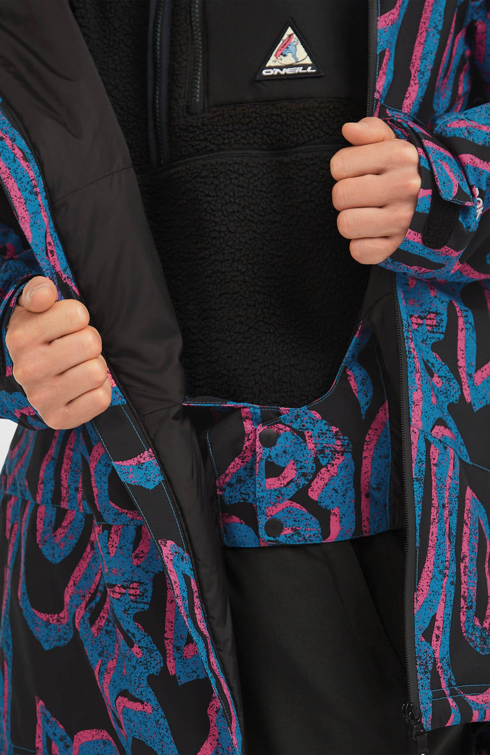 FWC'Play Asymmetric Snow Jacket Men - Pink Legacy