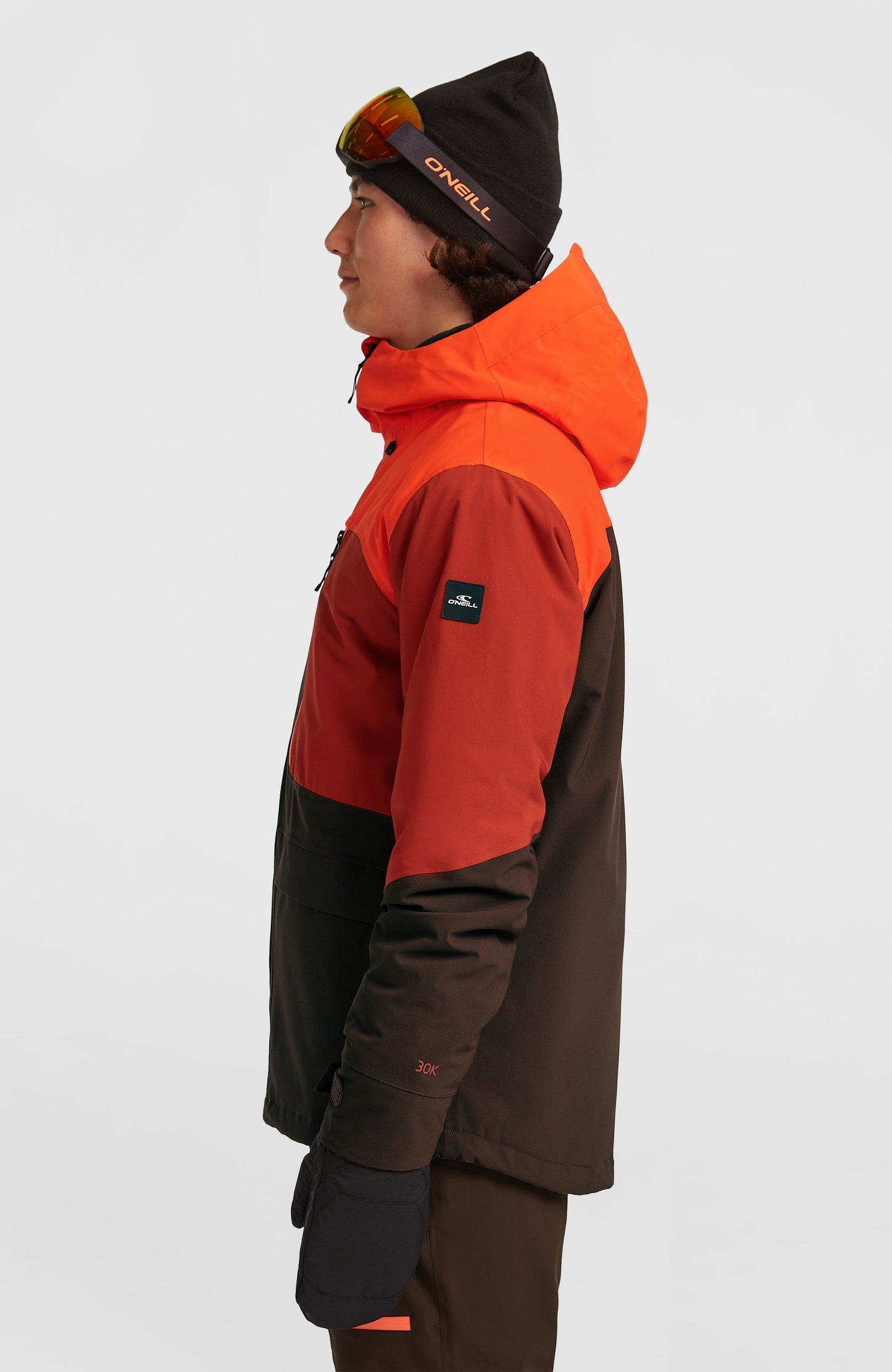 FWC’Peak Fire Snow Jacket Men - Flame Colour Block