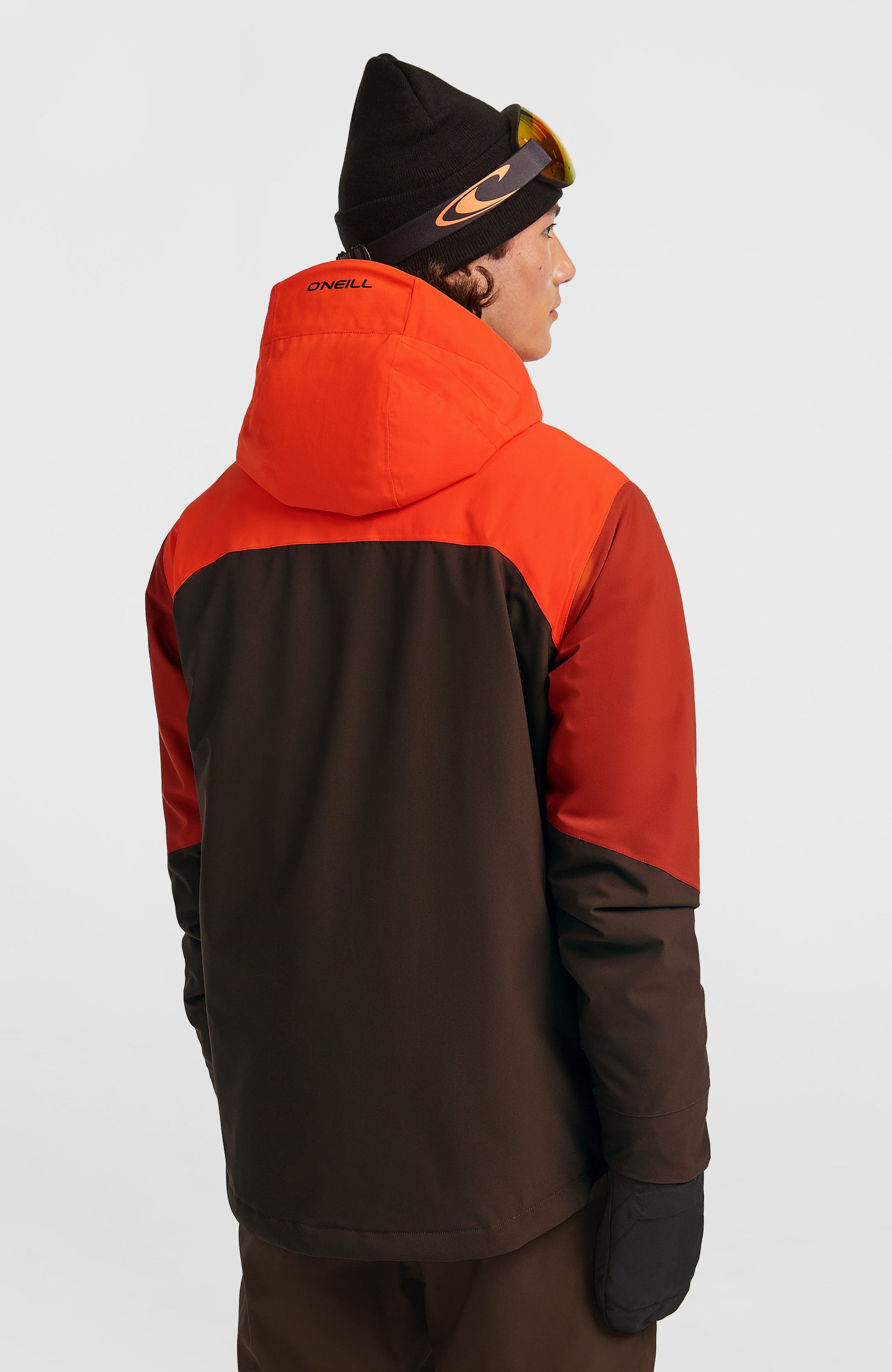 FWC’Peak Fire Snow Jacket Men - Flame Colour Block