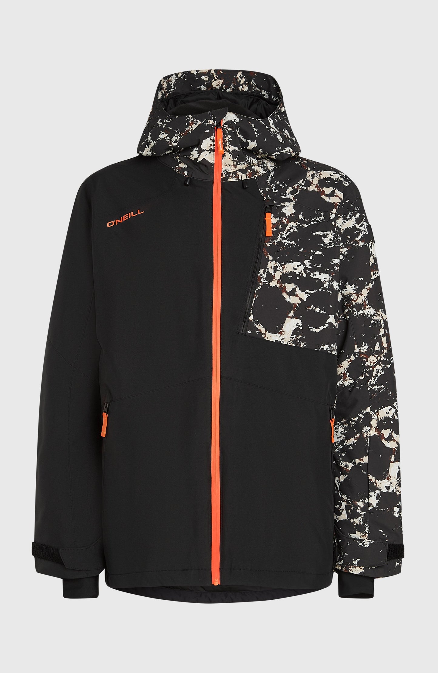 FWC'Cruz Block Snow Jacket Men - Black/Beige Quarry