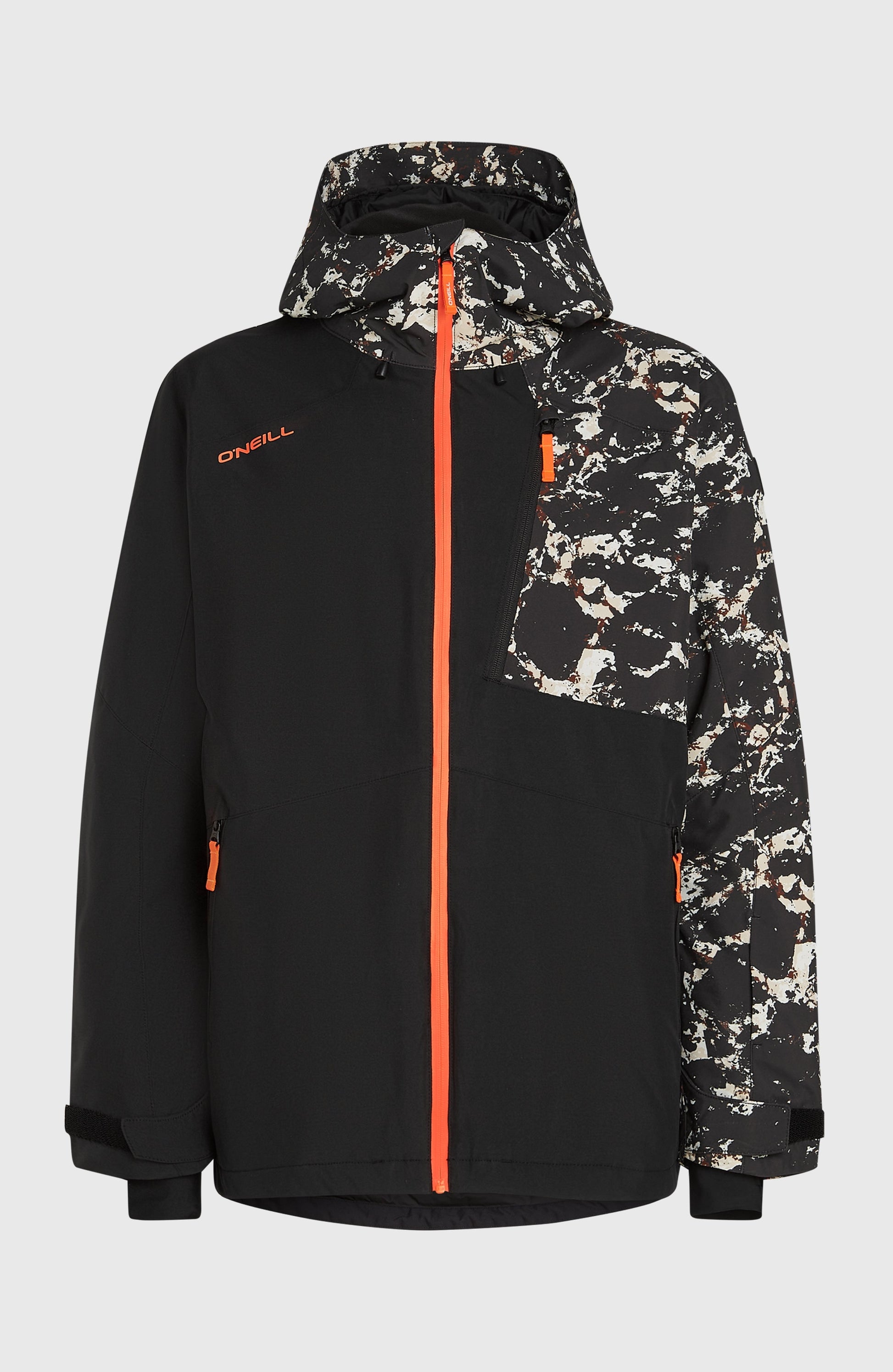 FWC'Cruz Block Snow Jacket Men - Black/Beige Quarry