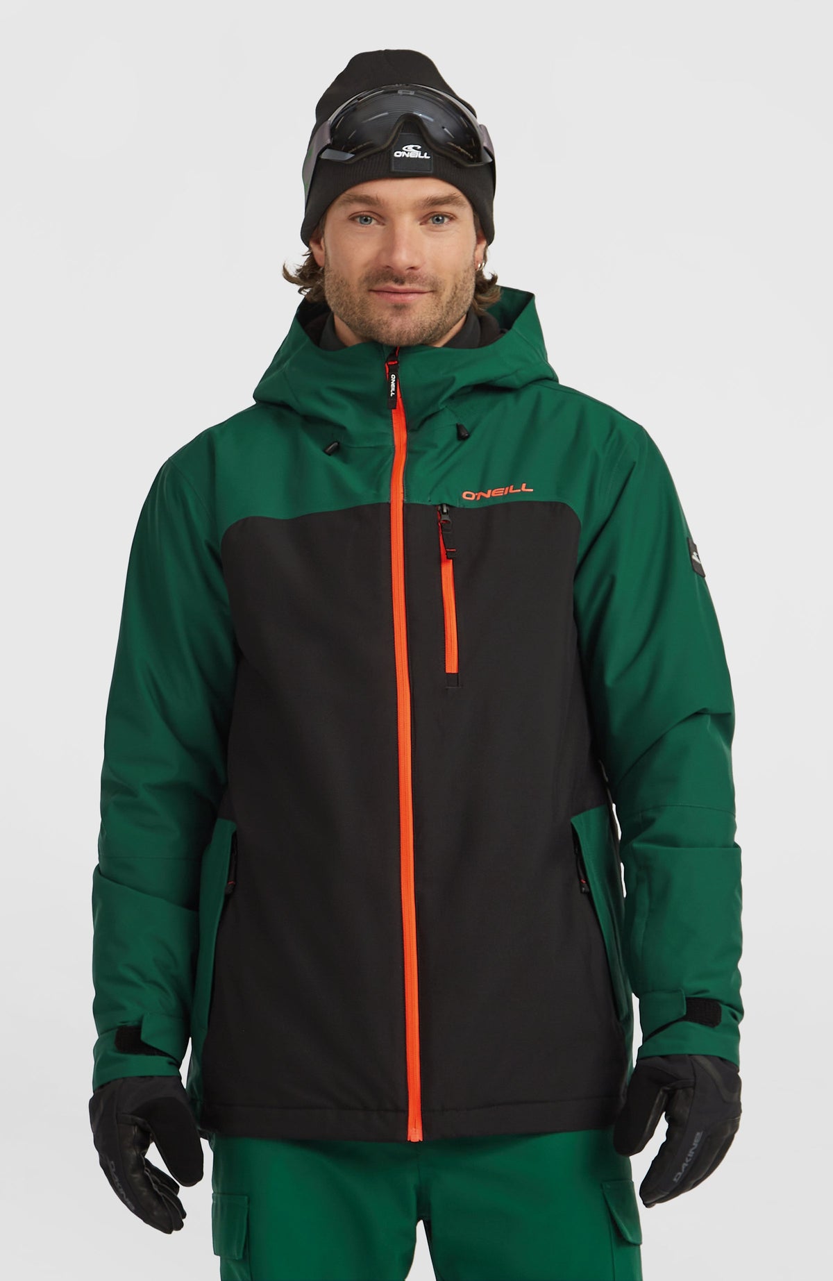 FWC'Cruz Duo Snow Jacket Men - Emerald Envy Colour Block
