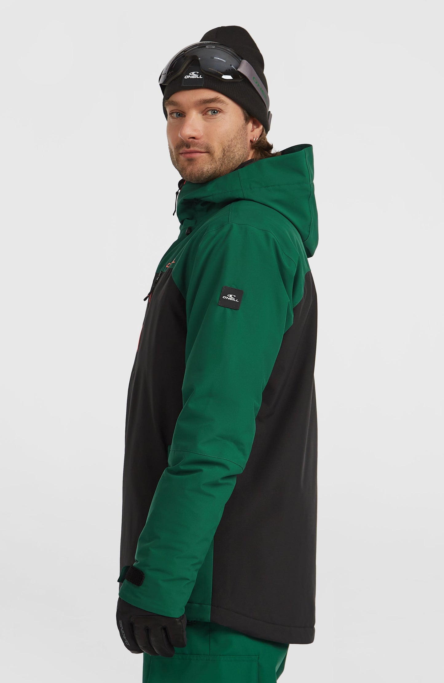 FWC'Cruz Duo Snow Jacket Men - Emerald Envy Colour Block