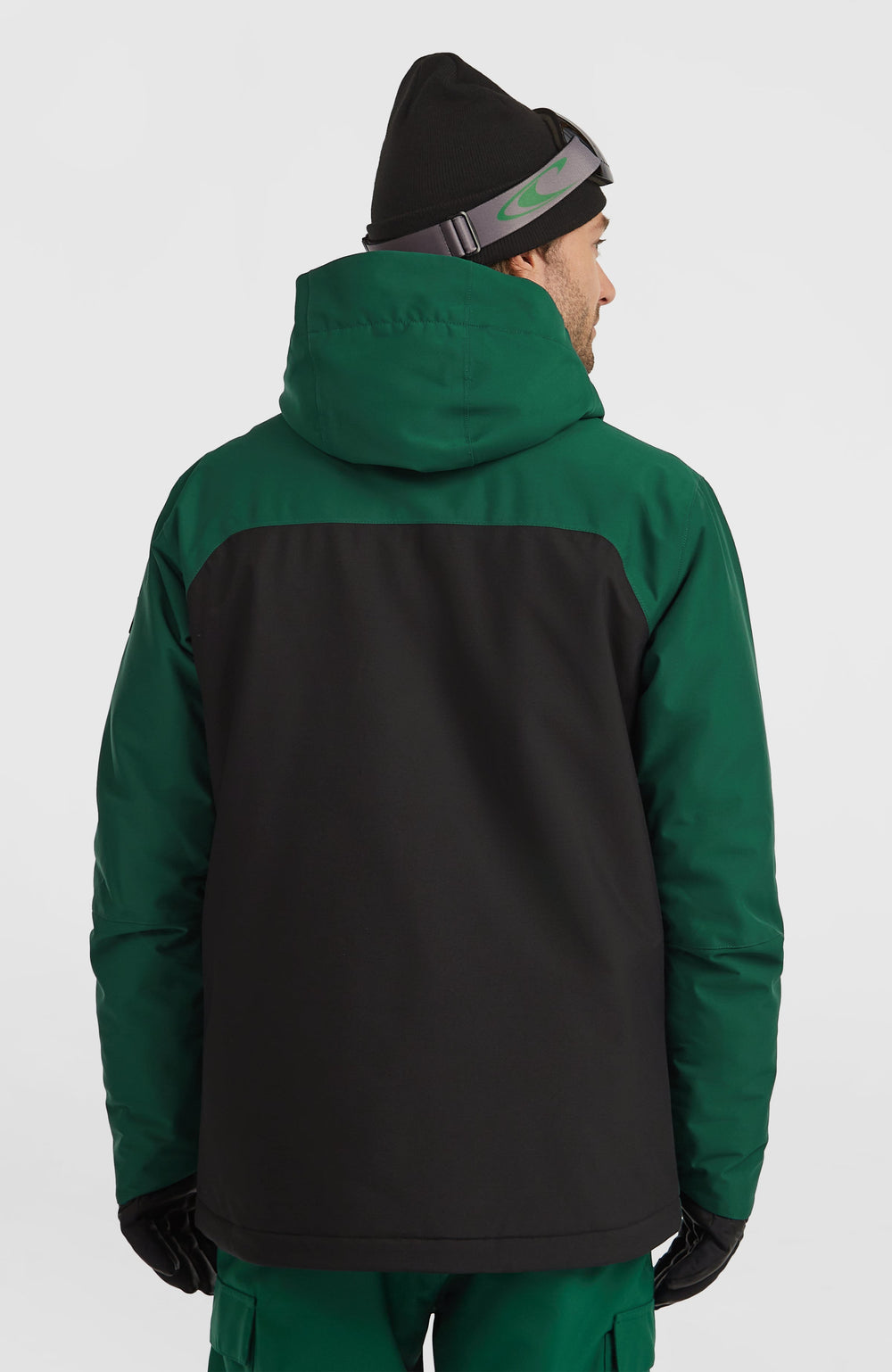 FWC'Cruz Duo Snow Jacket Men - Emerald Envy Colour Block